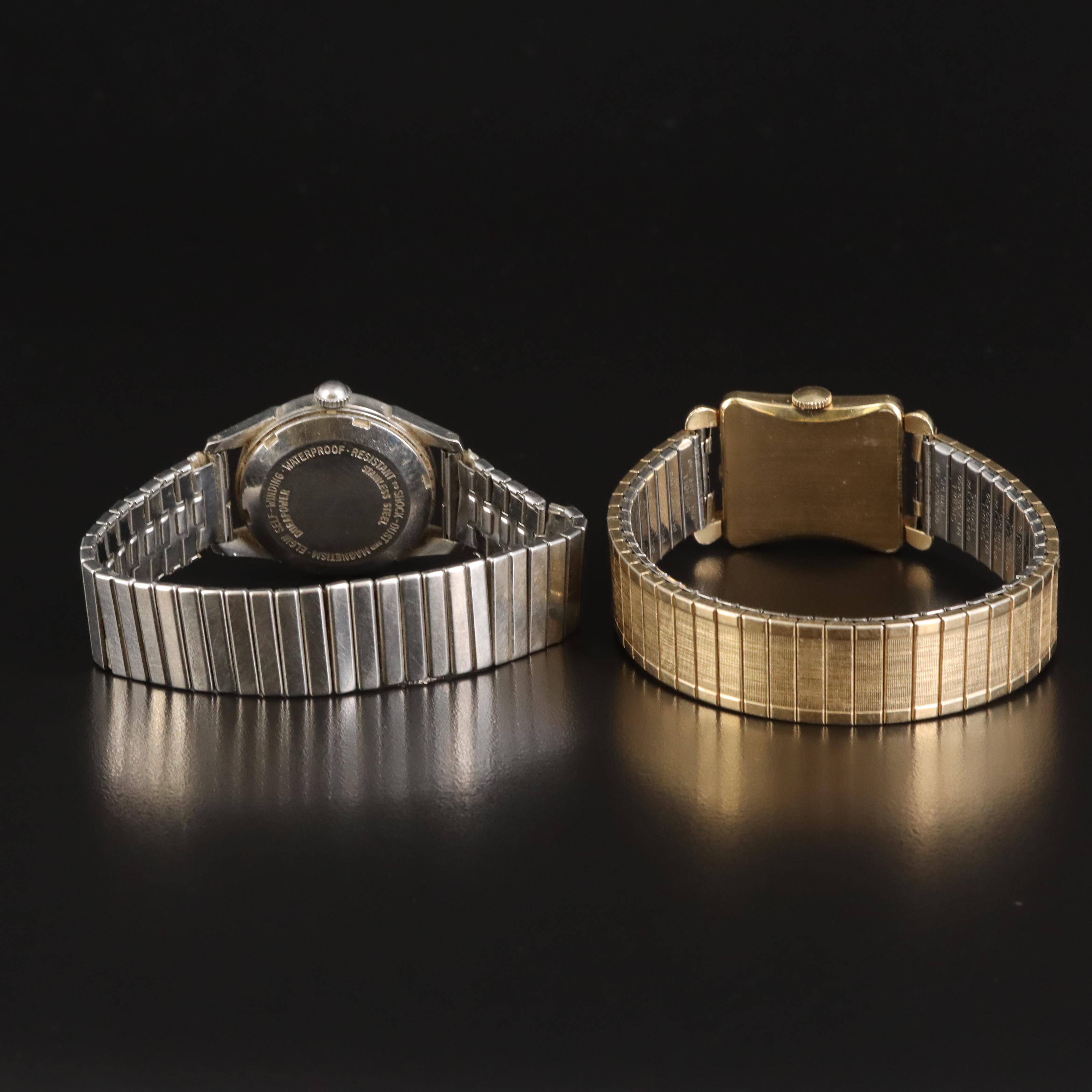 Two Vintage Elgin Mechanical Watches