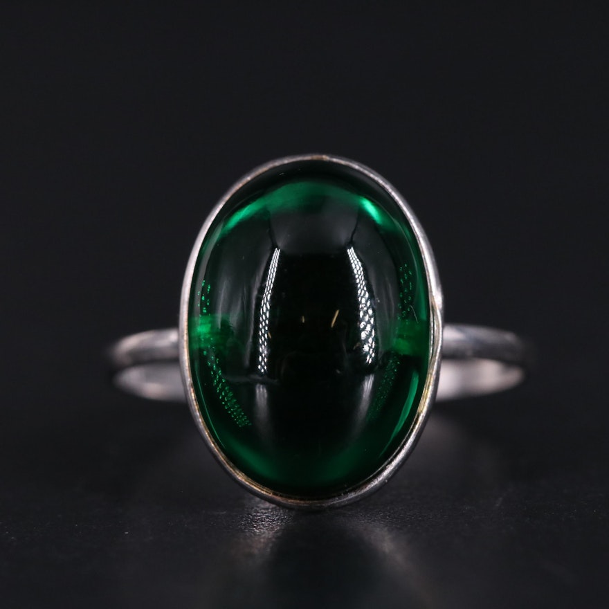 14K Emerald Ring