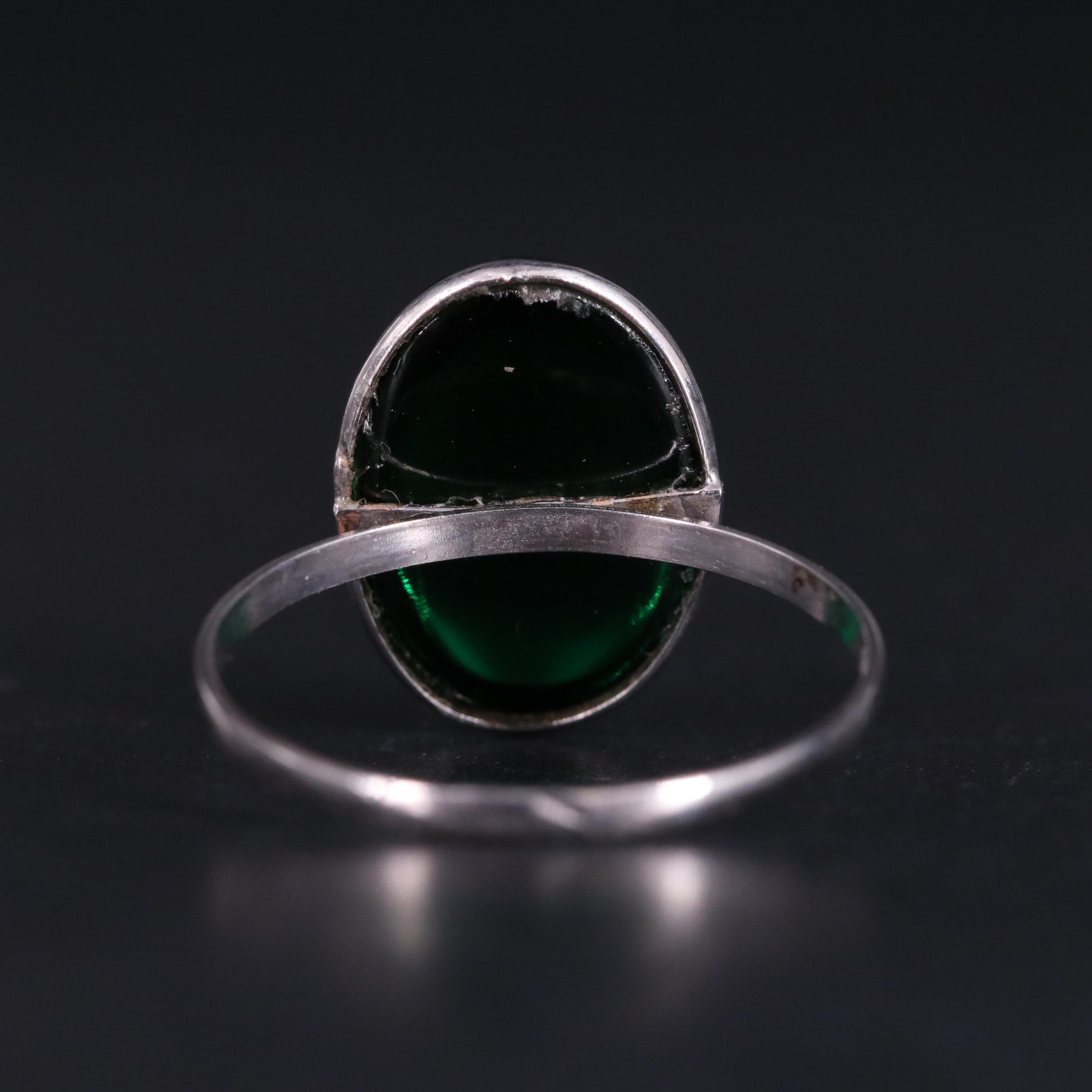 14K Emerald Ring