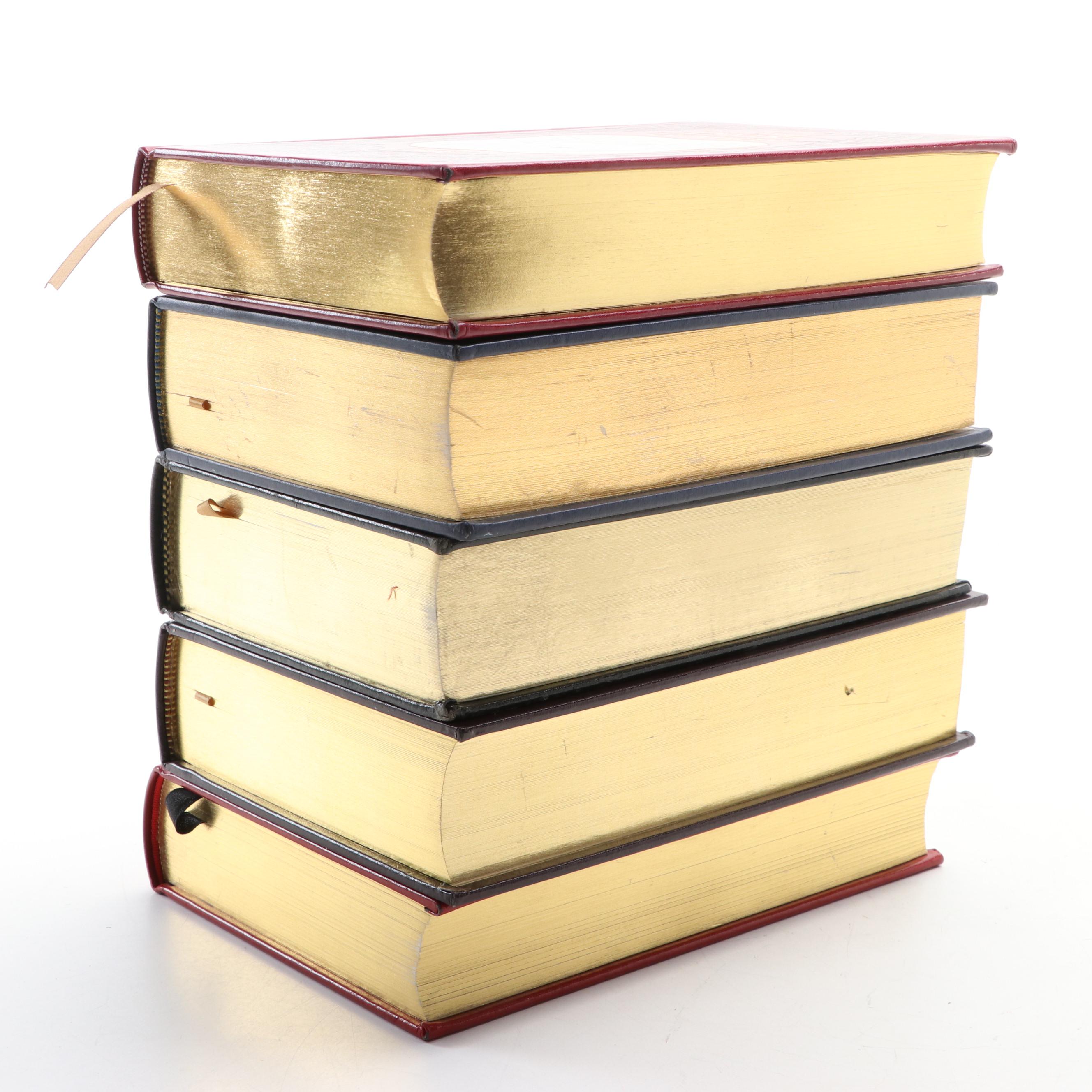 Leather Bound "The Divine Comedy" by Dante Alighieri and More Classics