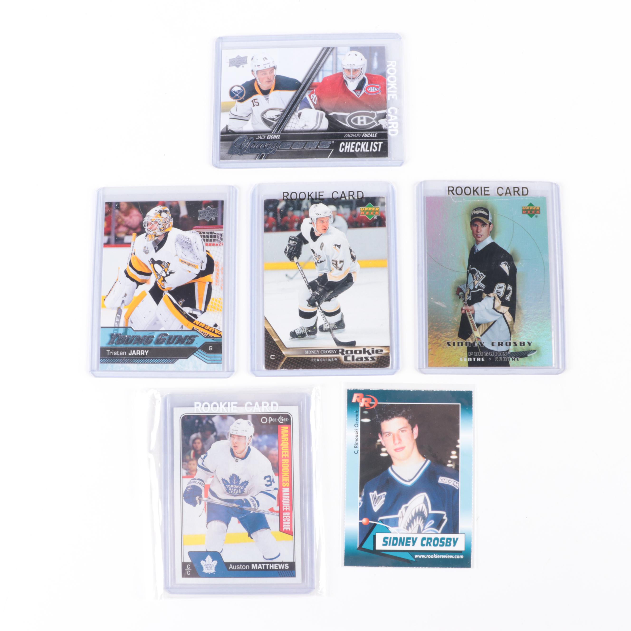 Upper Deck, Other Hockey Cards With Rookies, Game Used, More, 2000s–2010s