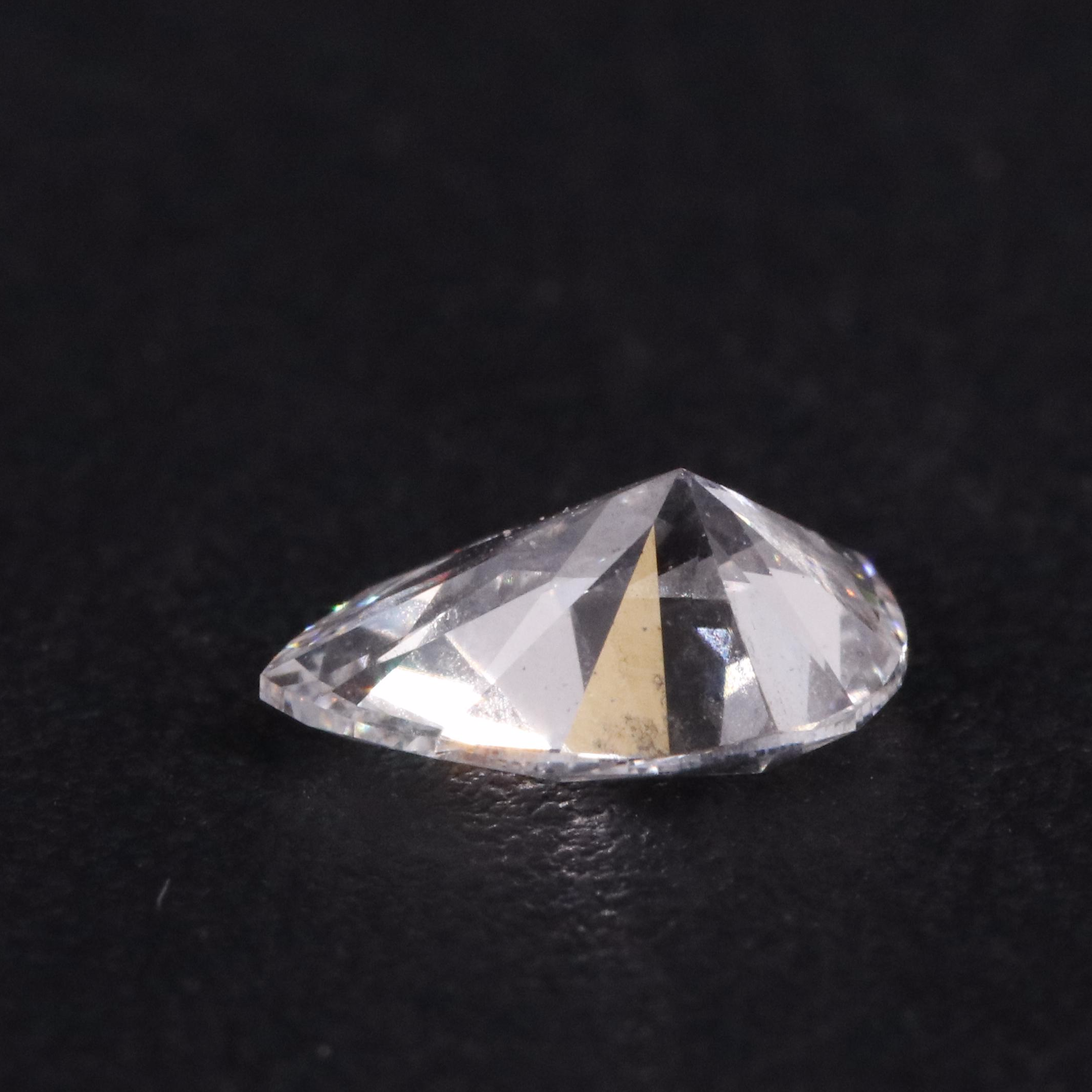 Loose 0.52 CT Lab Grown Diamond with IGI Report
