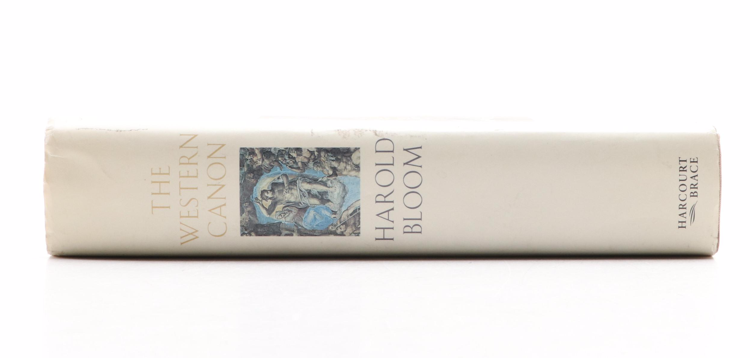 First Edition "The Western Canon" by Harold Bloom, 1994