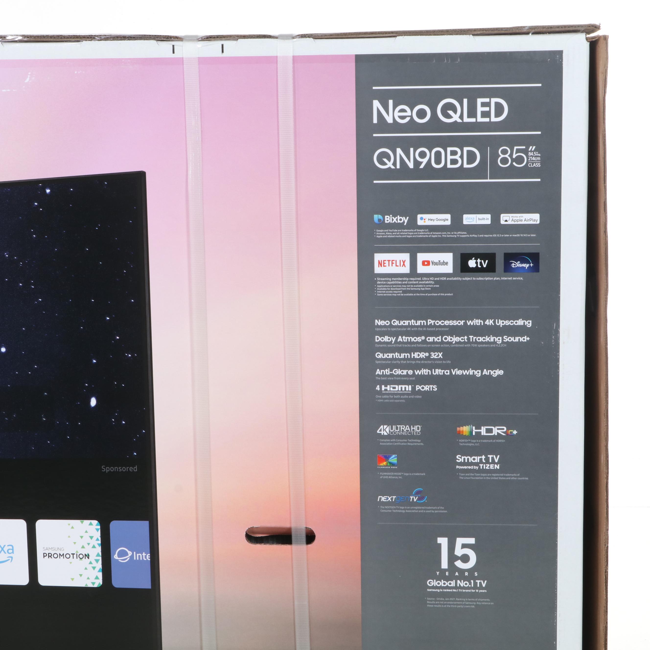 Samsung 85" Neo Quantum HDR QLED 4K Smart Television