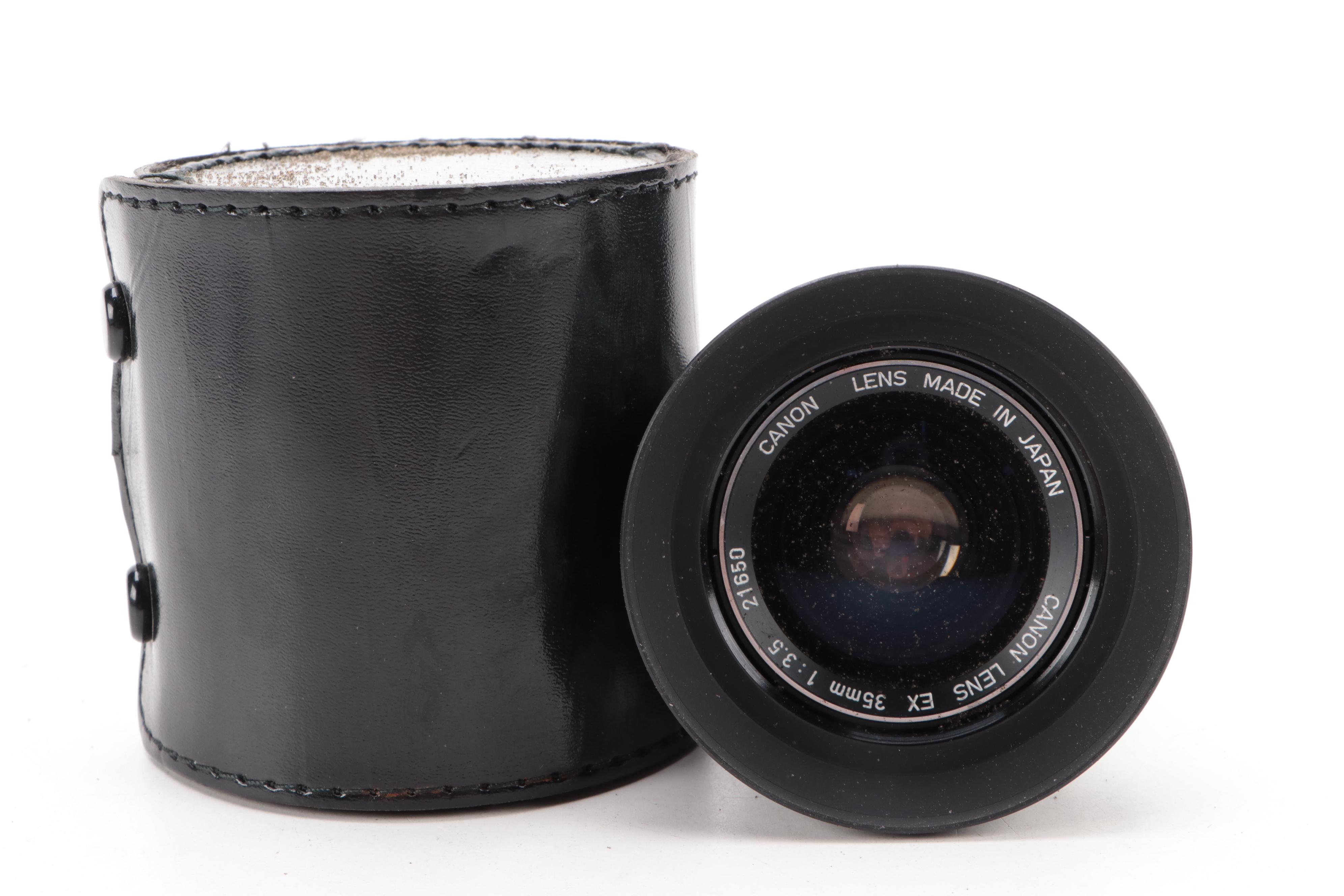 Ricoh XR-P Multi Program 35mm SLR Camera with Canon Lenses