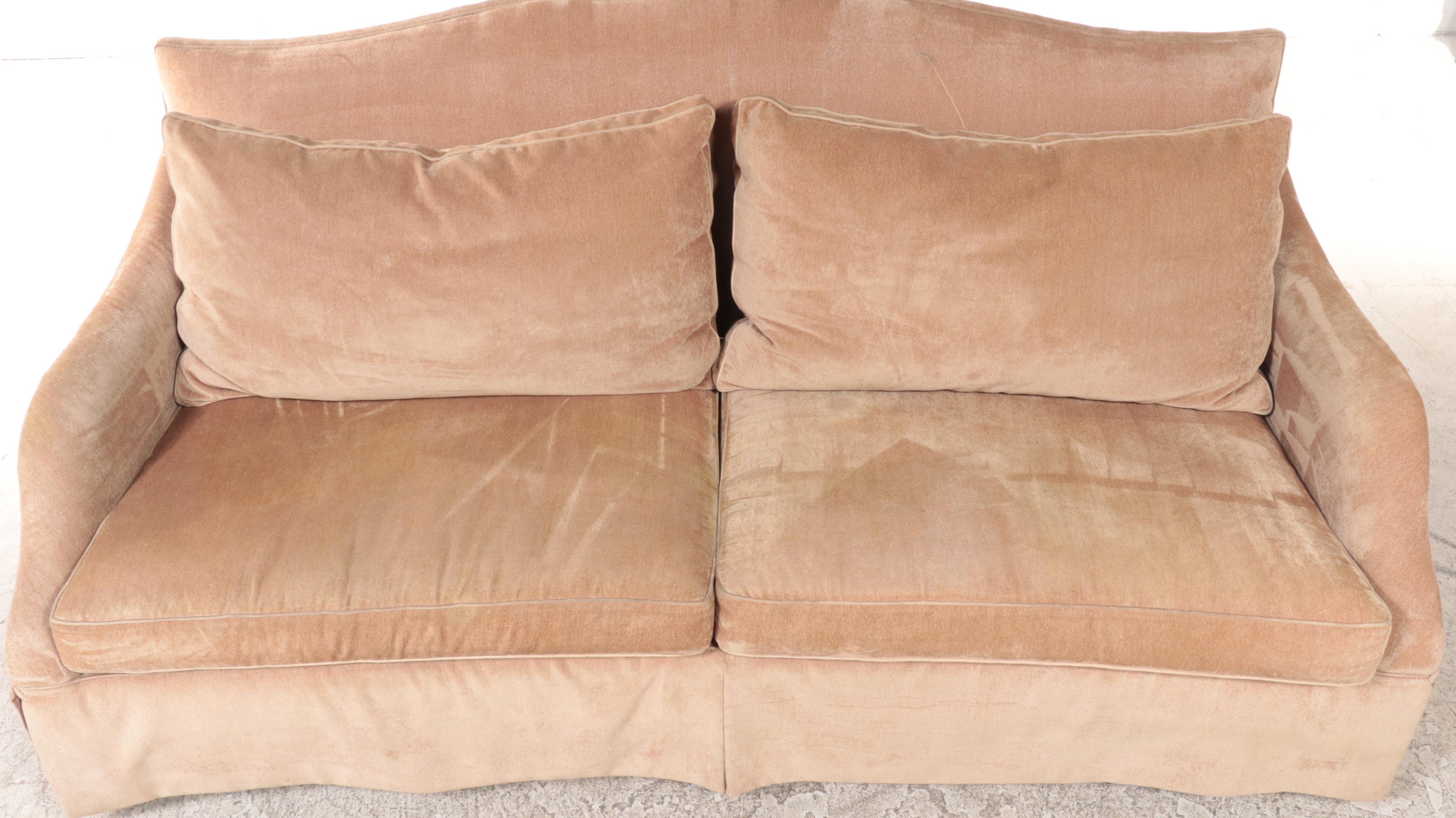 Markor International Upholstered Sofa with Throw Pillows