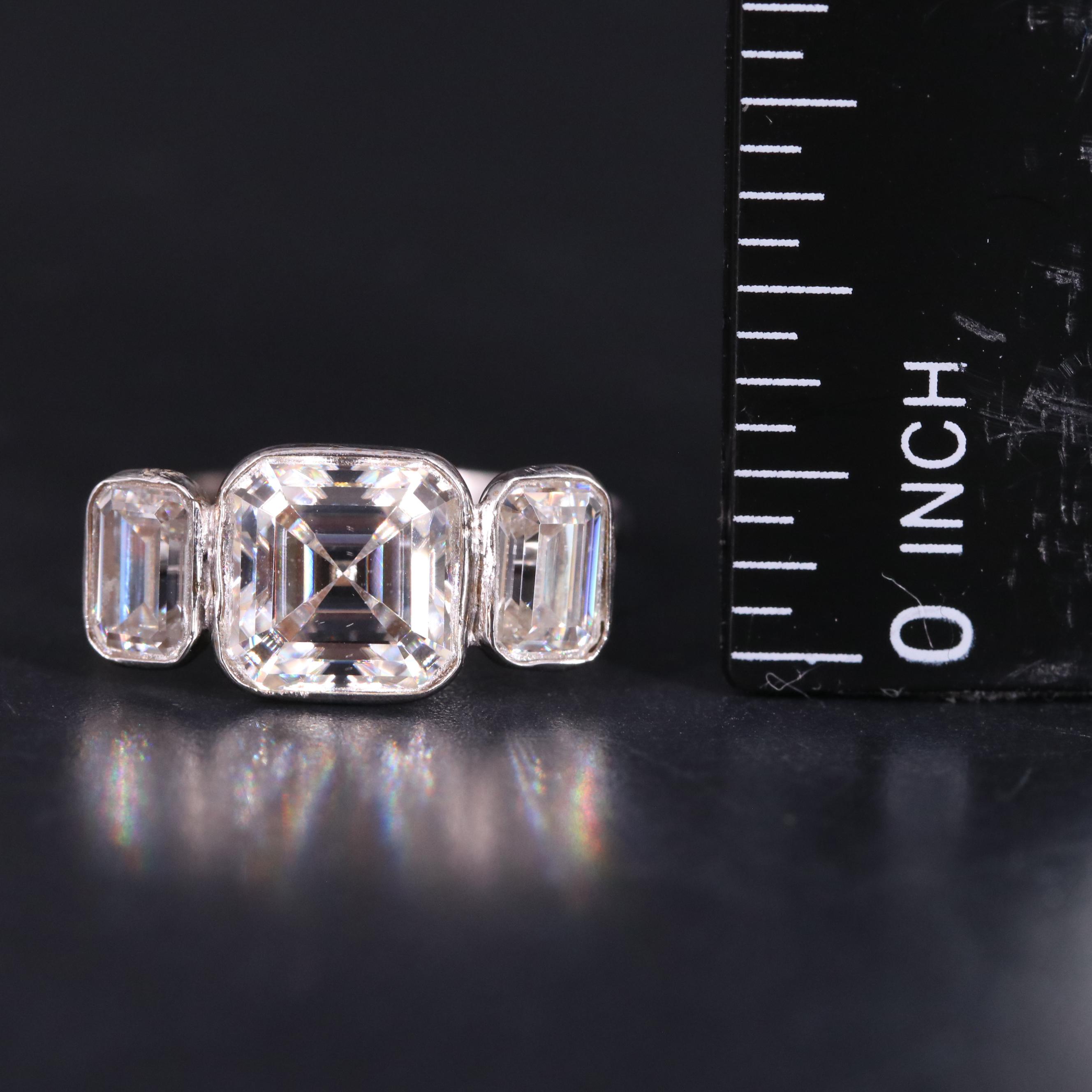 14K Moissanite Ring