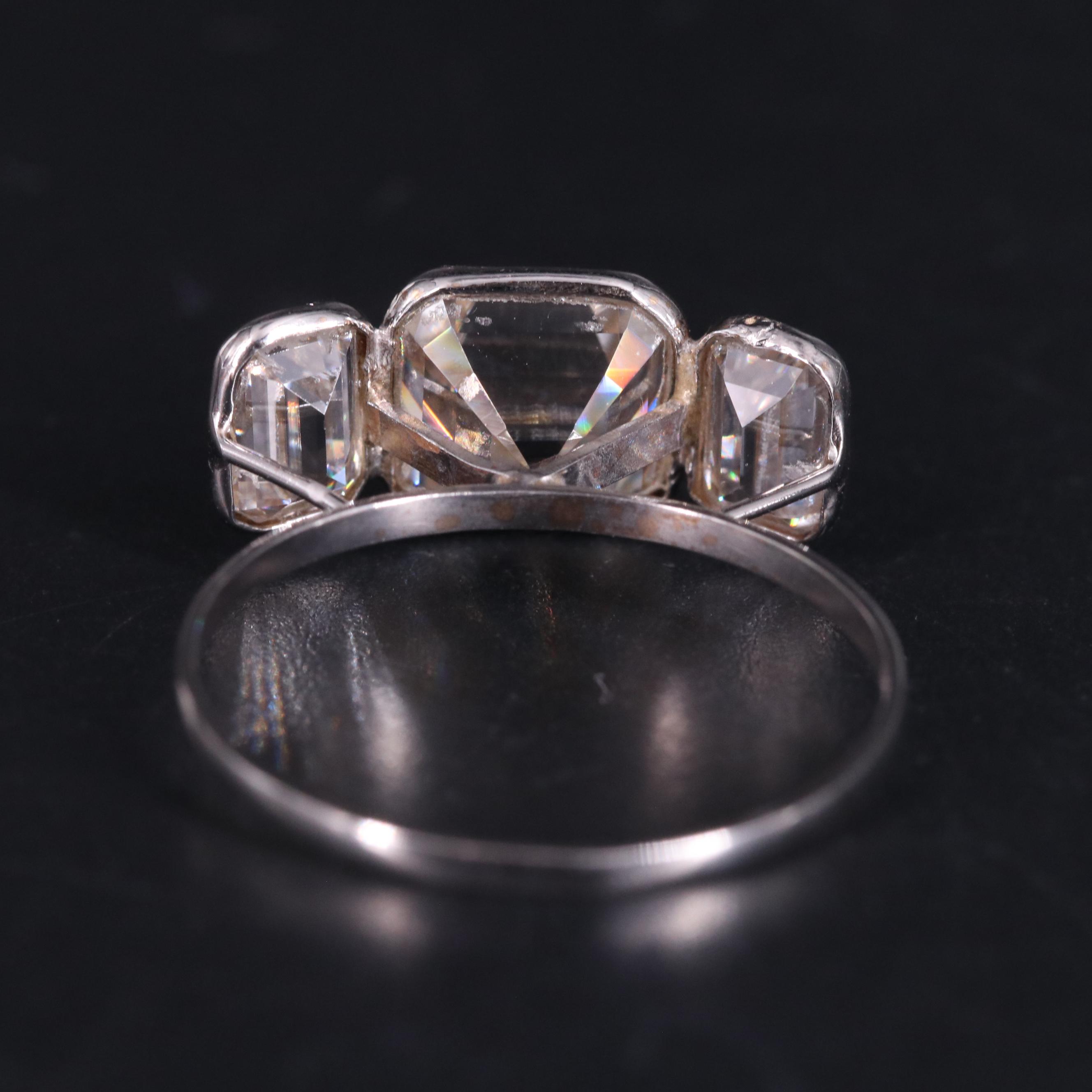 14K Moissanite Ring