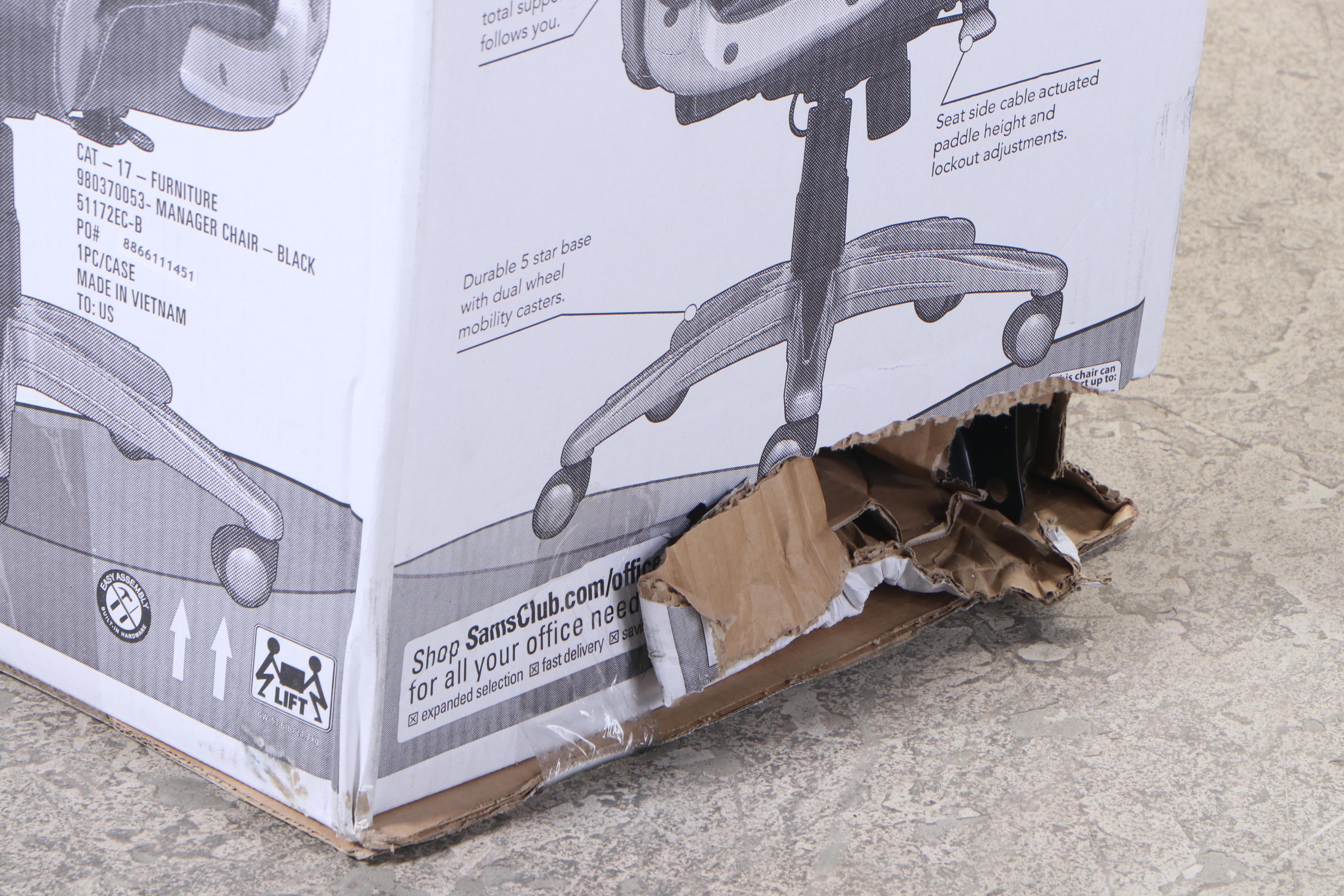 Wellness By Design Lumbar Support Manager Chair