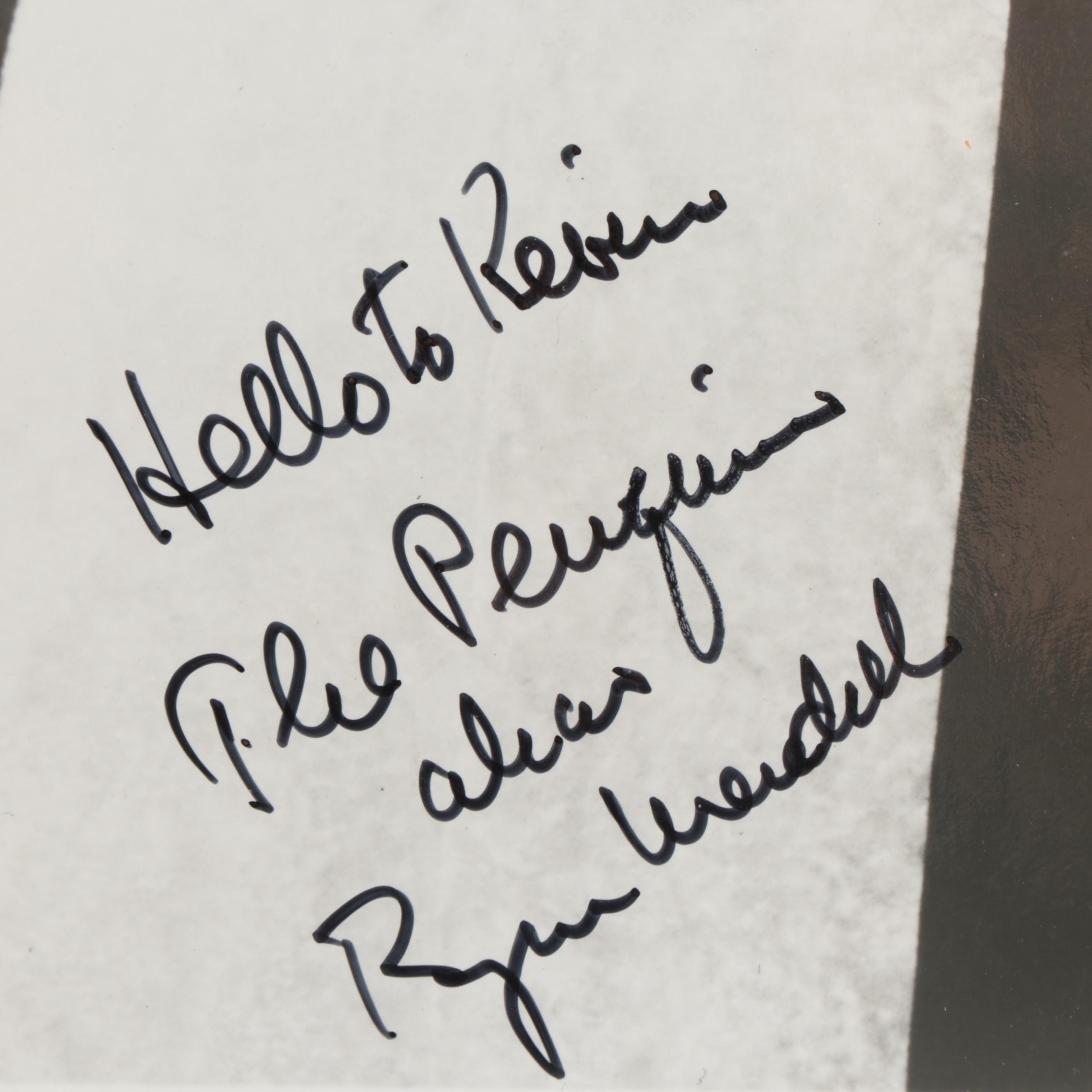 Burgess Meredith "The Penguin" Signed Giclée Print