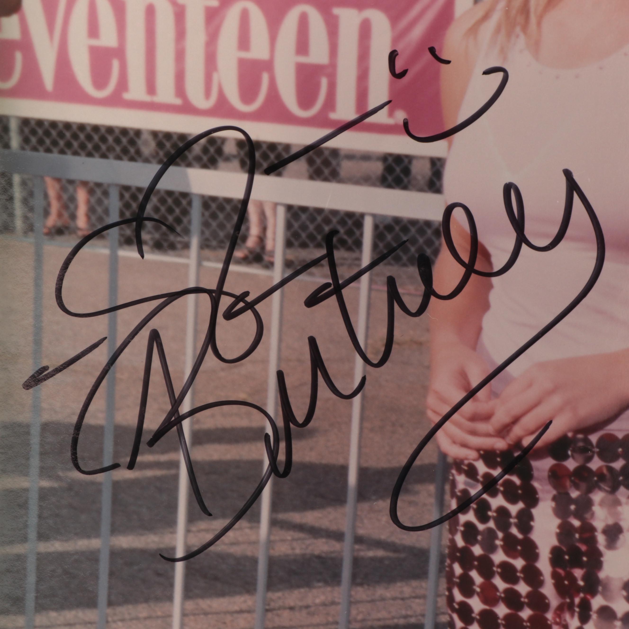 Britney Spears Signed Giclée Print