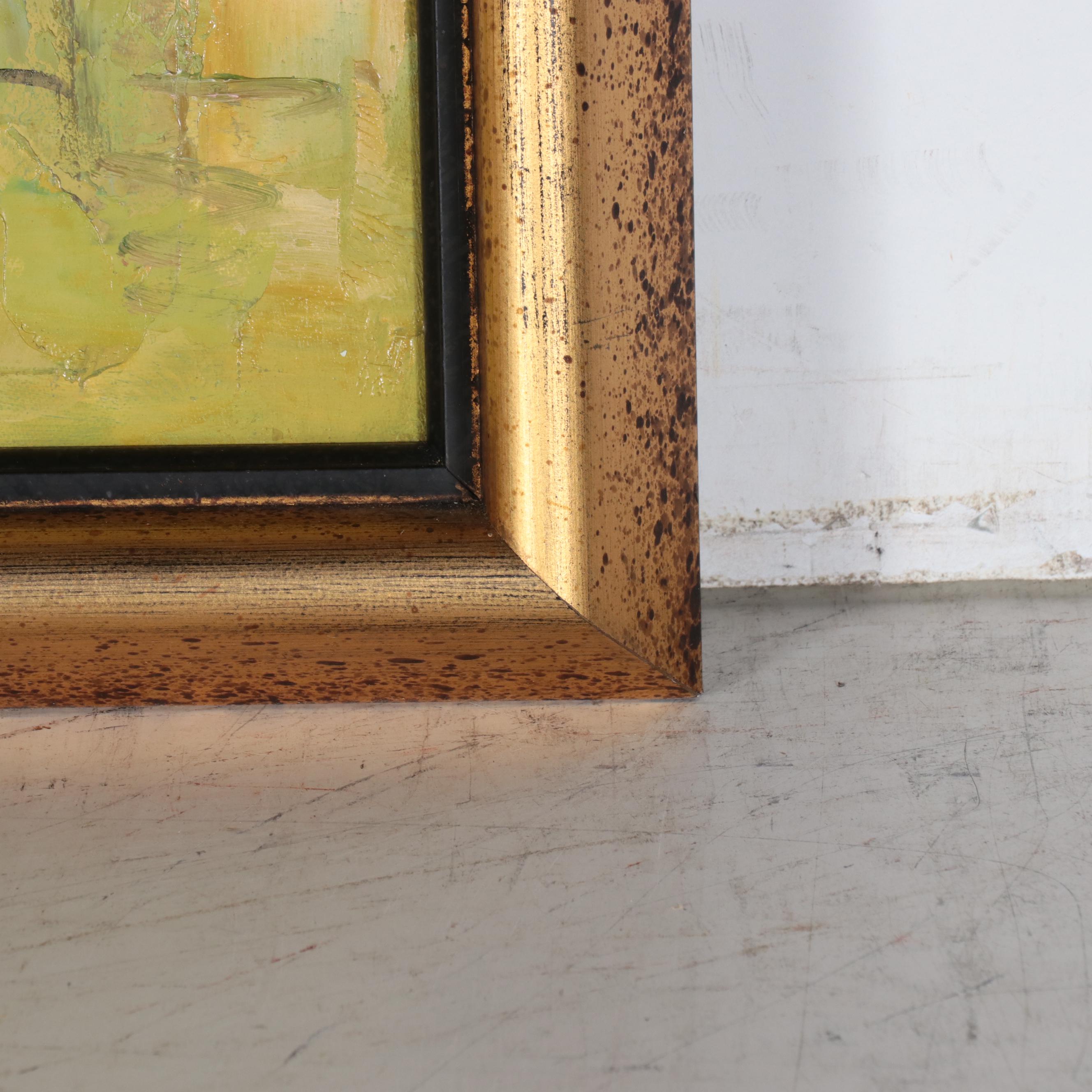 Impressionist Style Still Life Oil Painting, 21st Century