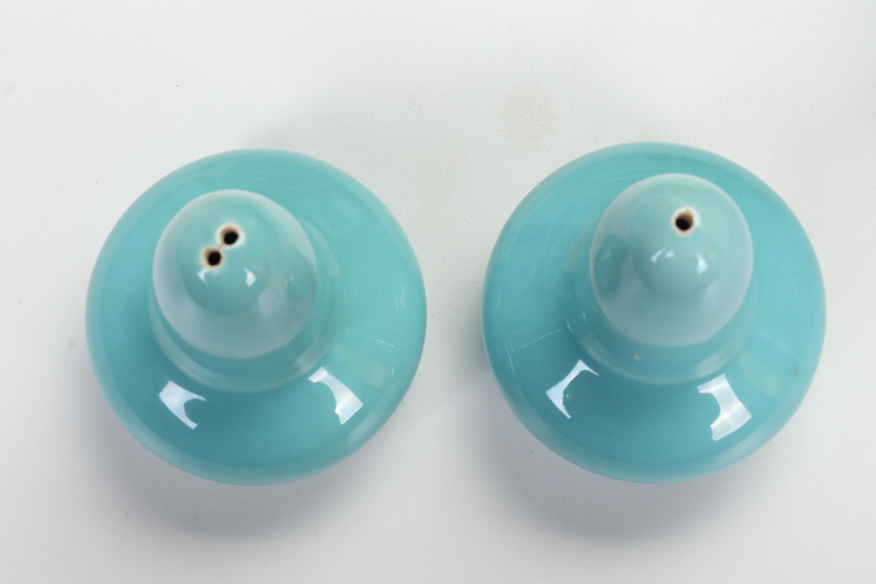 Franciscan  Earthenware "El Patio" Turquoise Dinnerware, 1934-1950