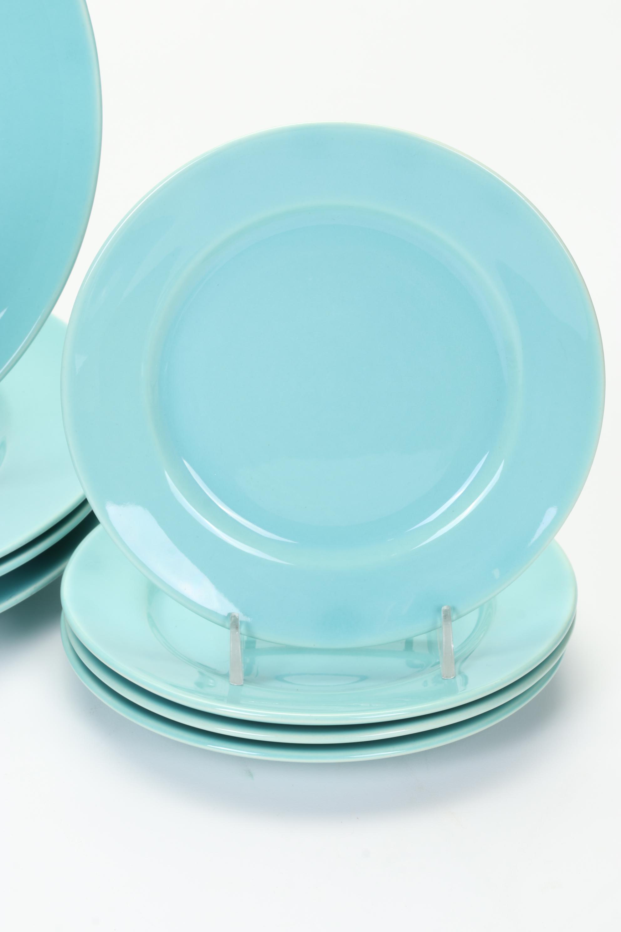Franciscan  Earthenware "El Patio" Turquoise Dinnerware, 1934-1950