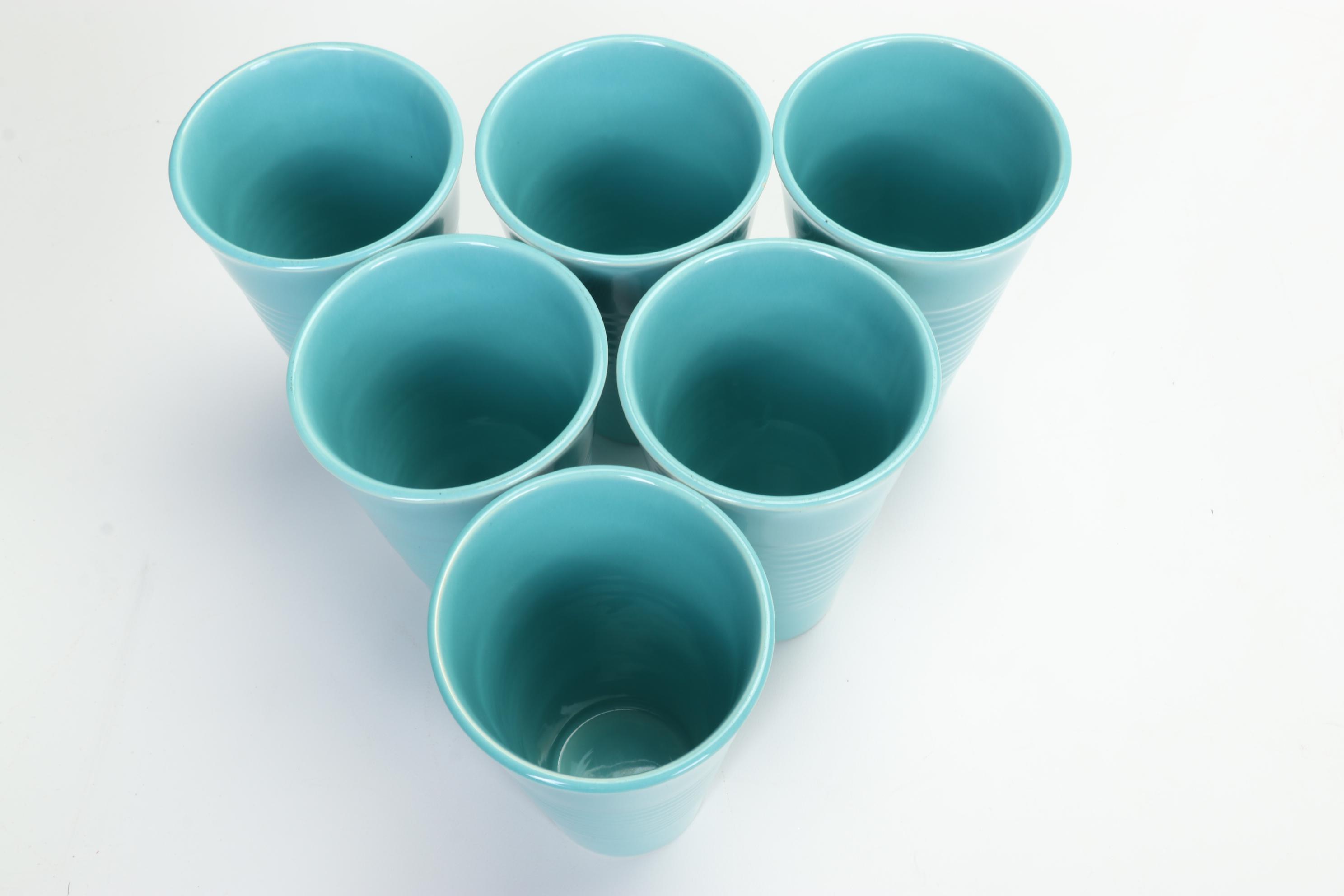 Franciscan  Earthenware "El Patio" Turquoise Dinnerware, 1934-1950