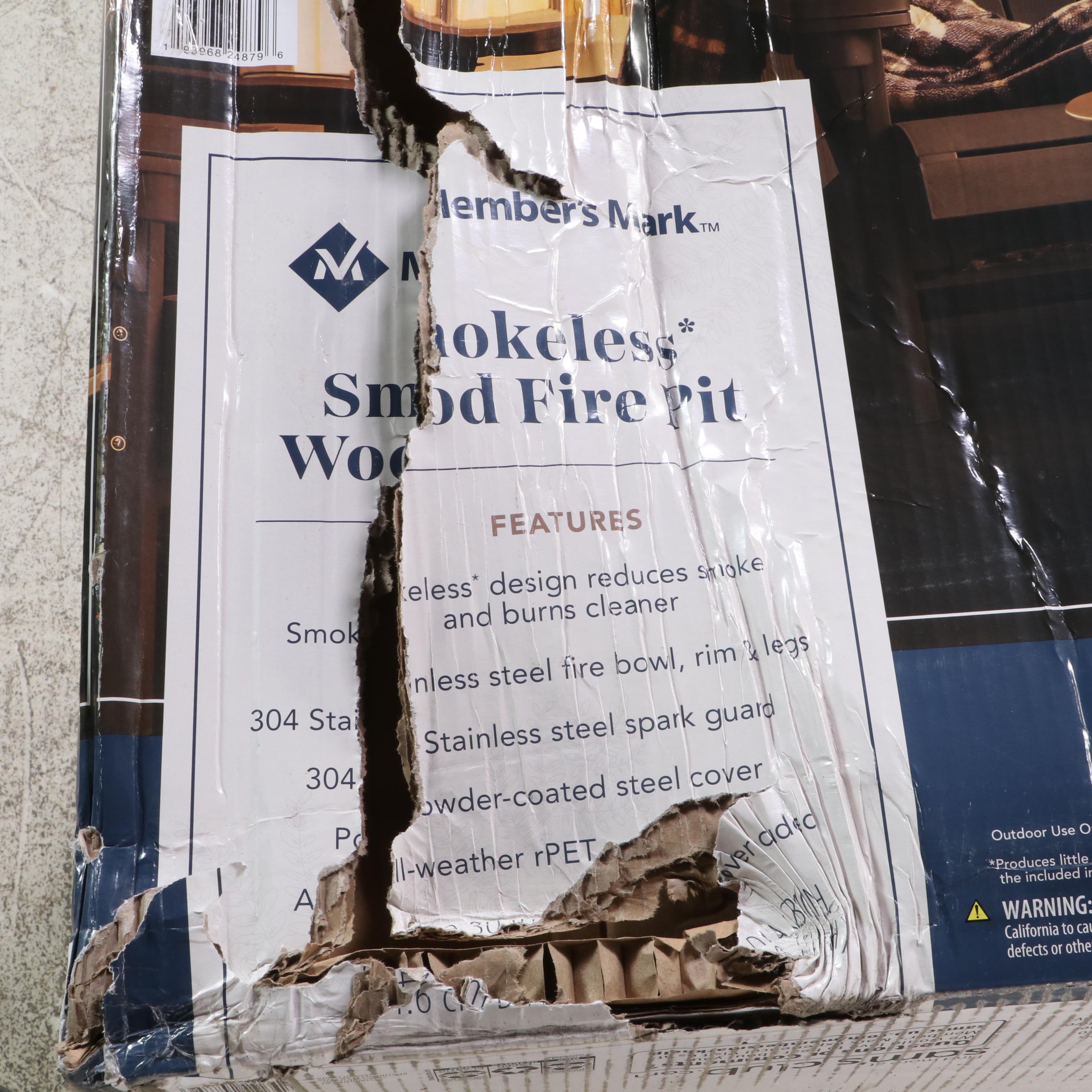 Member's Mark Smokeless Wood Fire Pit