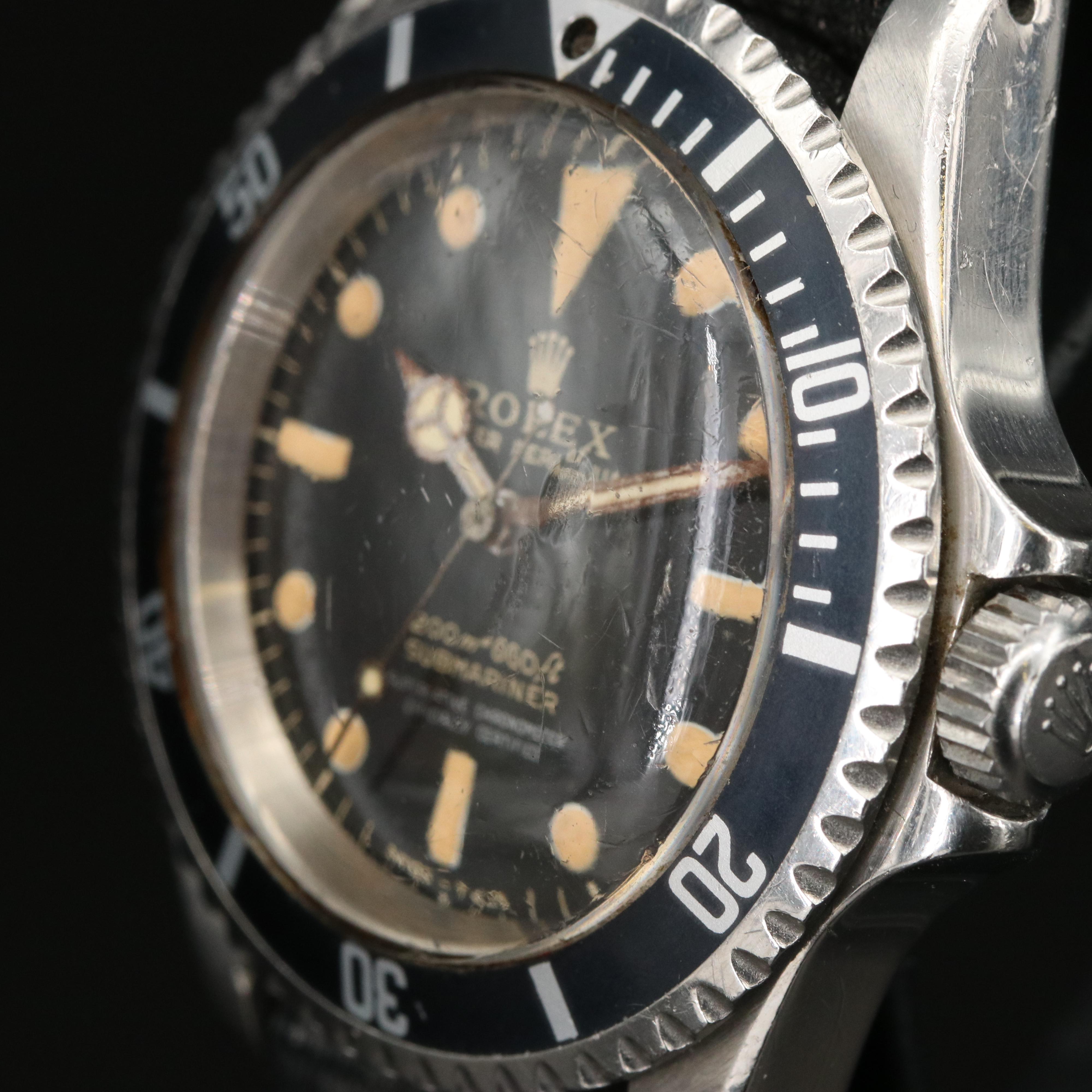 1965 Rolex Submariner Stainless Steel Watch