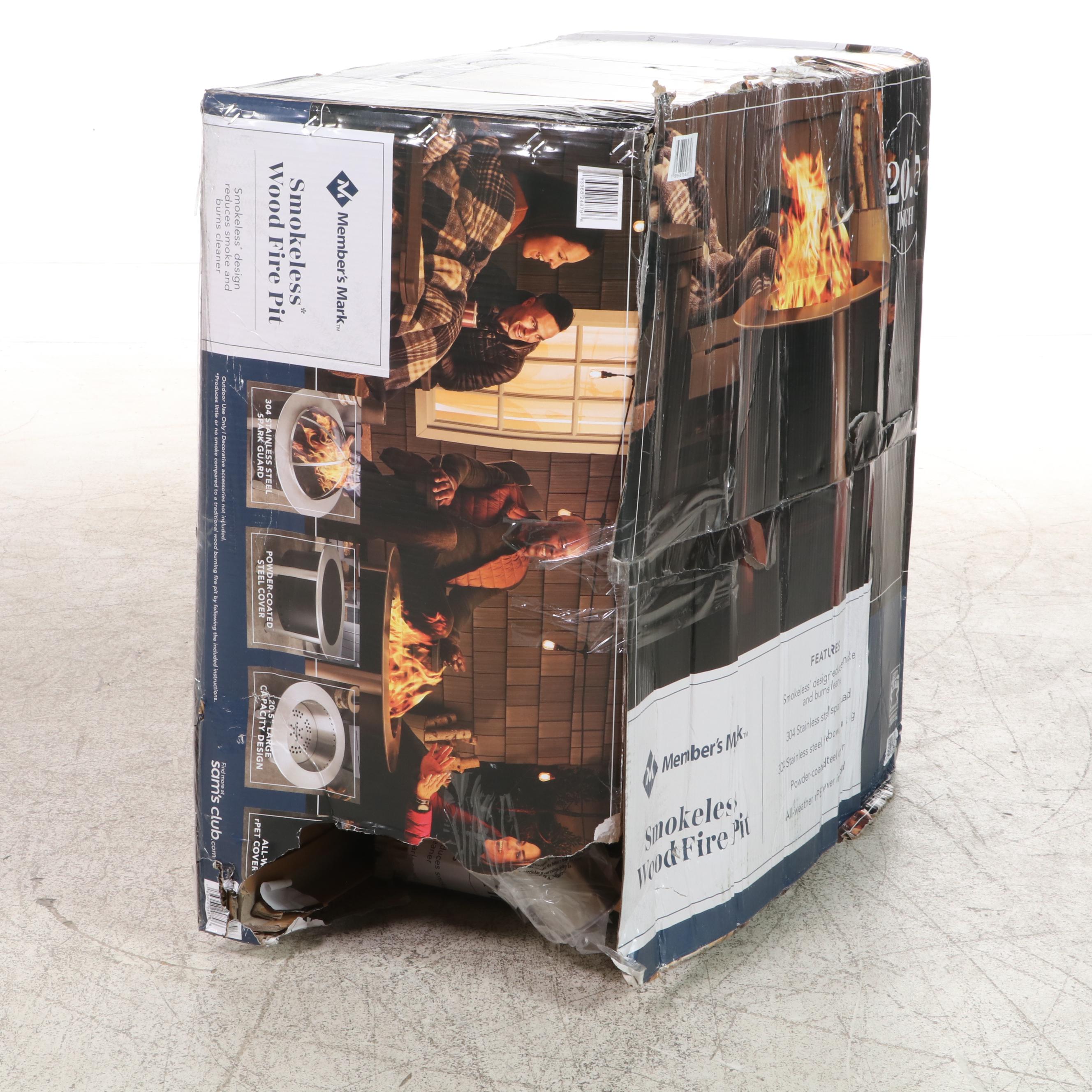 Member's Mark Smokeless Wood Fire Pit