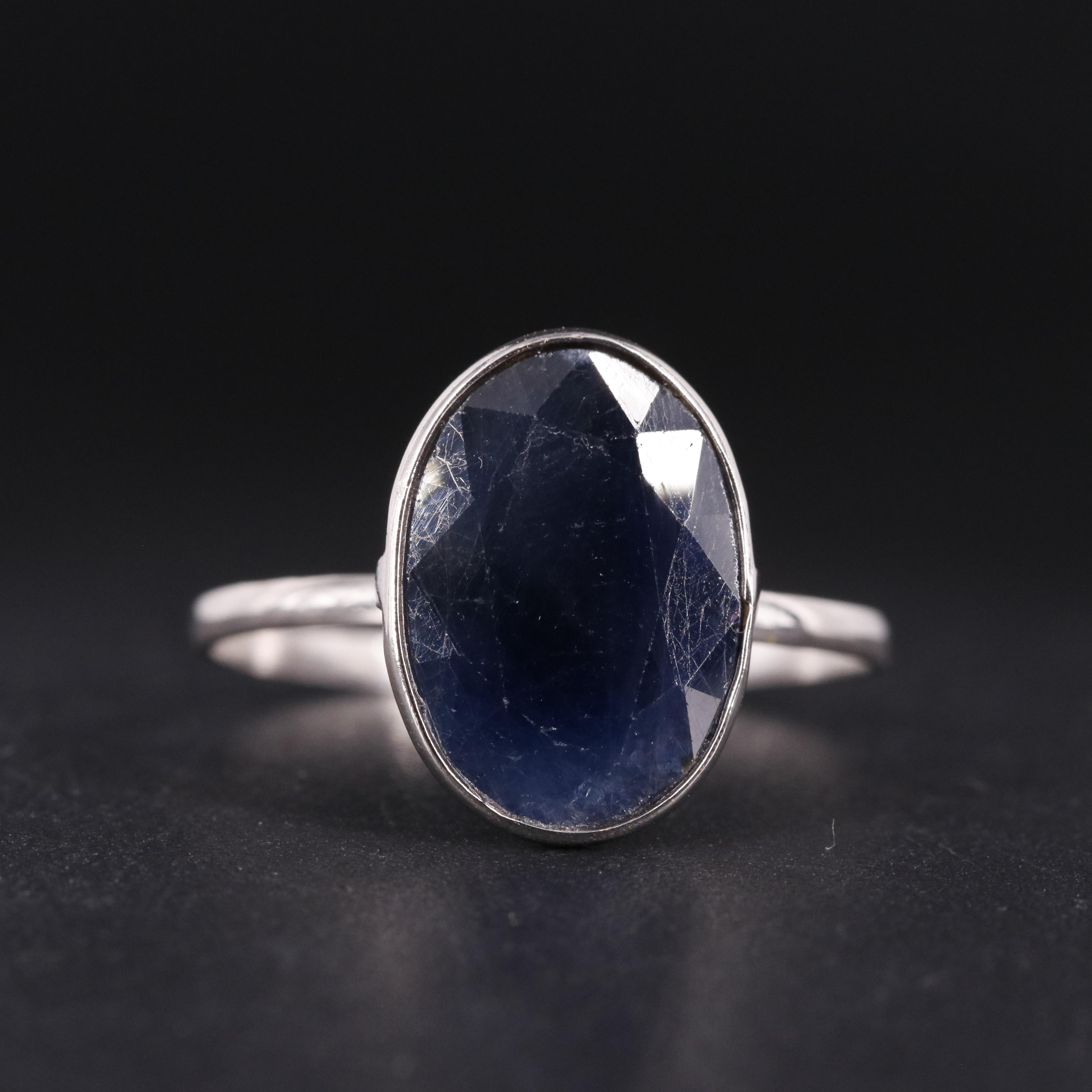 14K Sapphire Ring