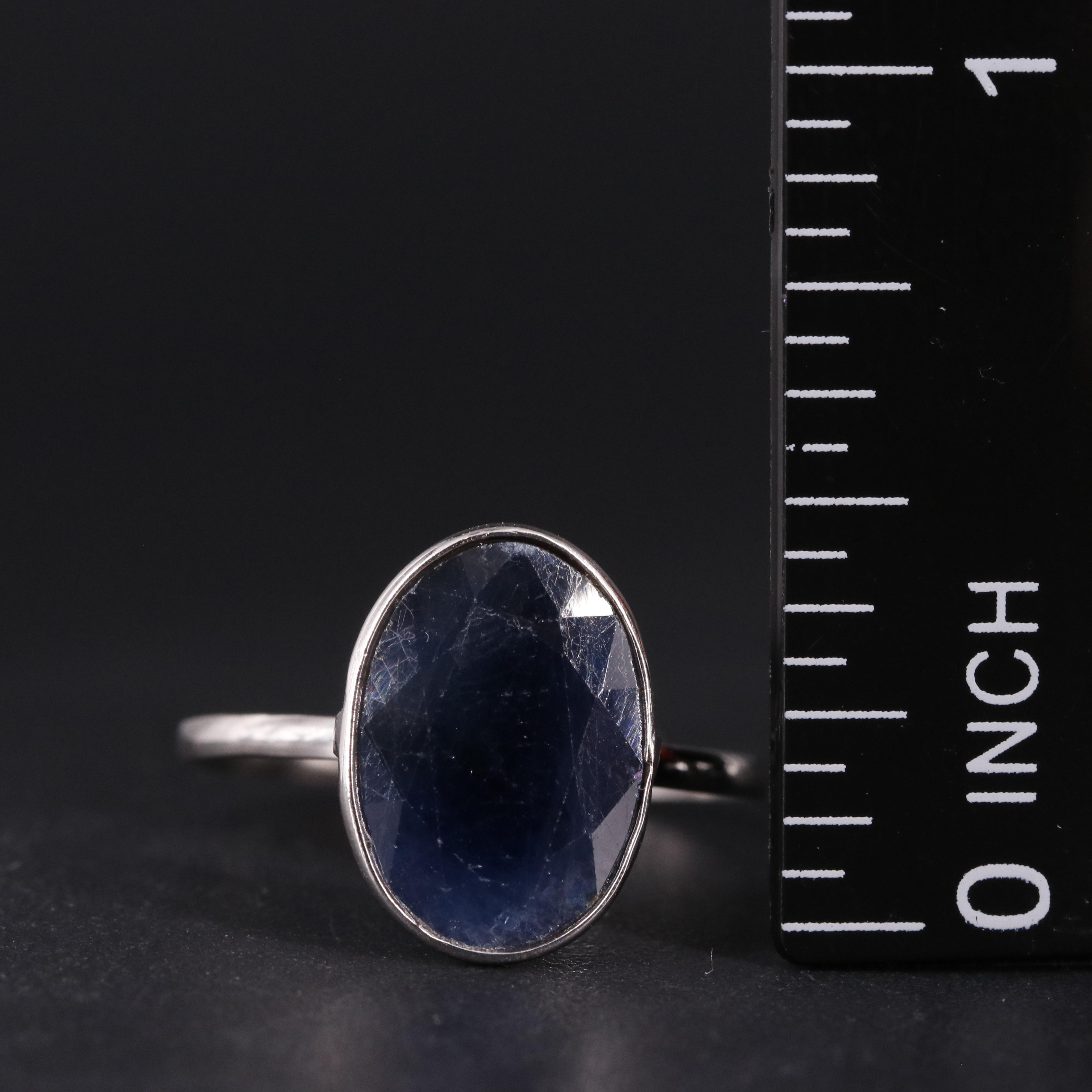 14K Sapphire Ring