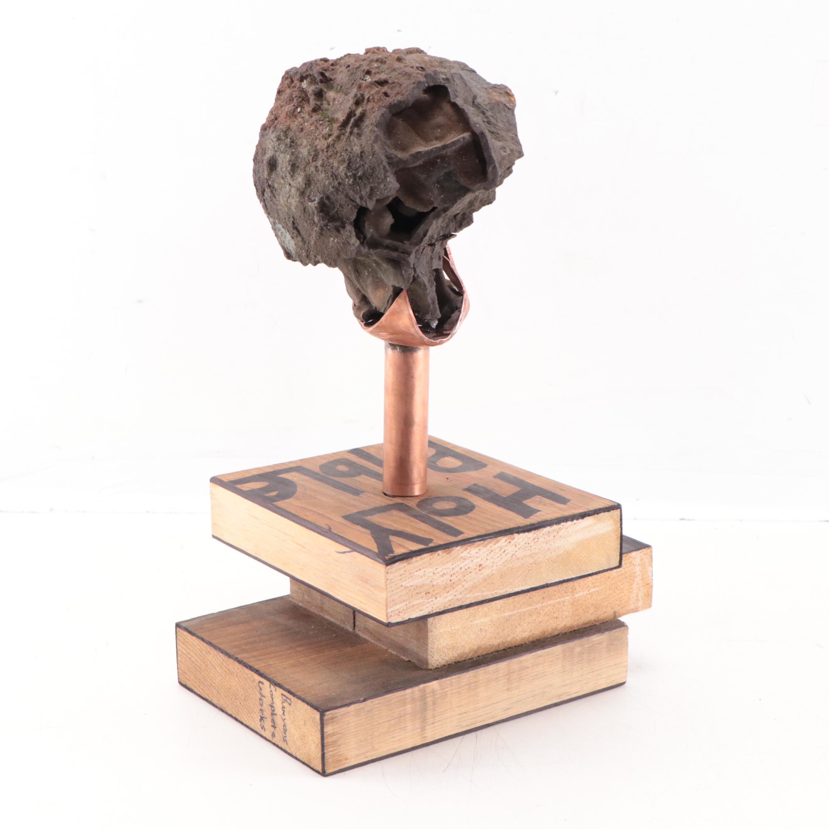 Abstract Mixed Media Sculpture, Late 20th Century