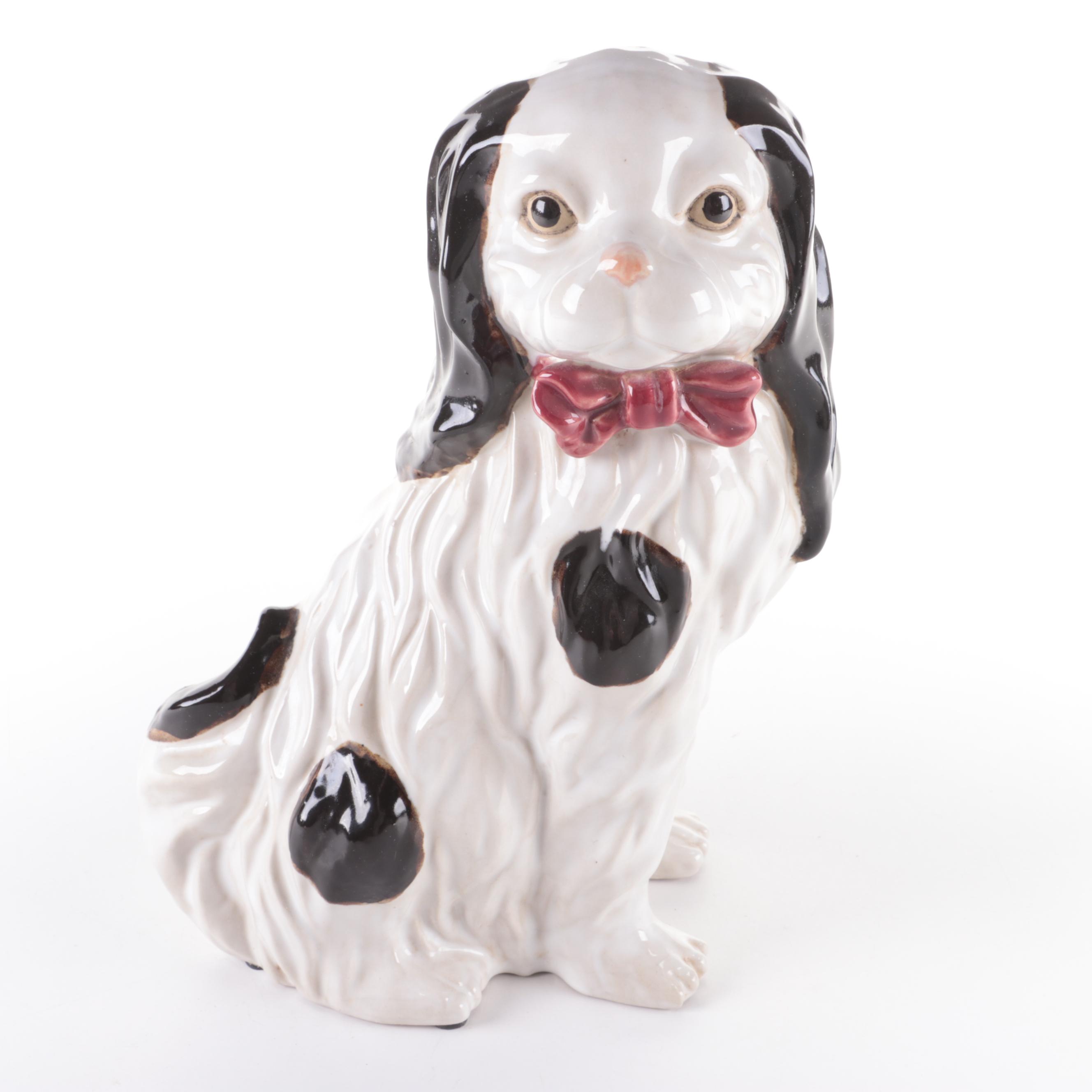 Staffordshire Style Ceramic Dog Figurines