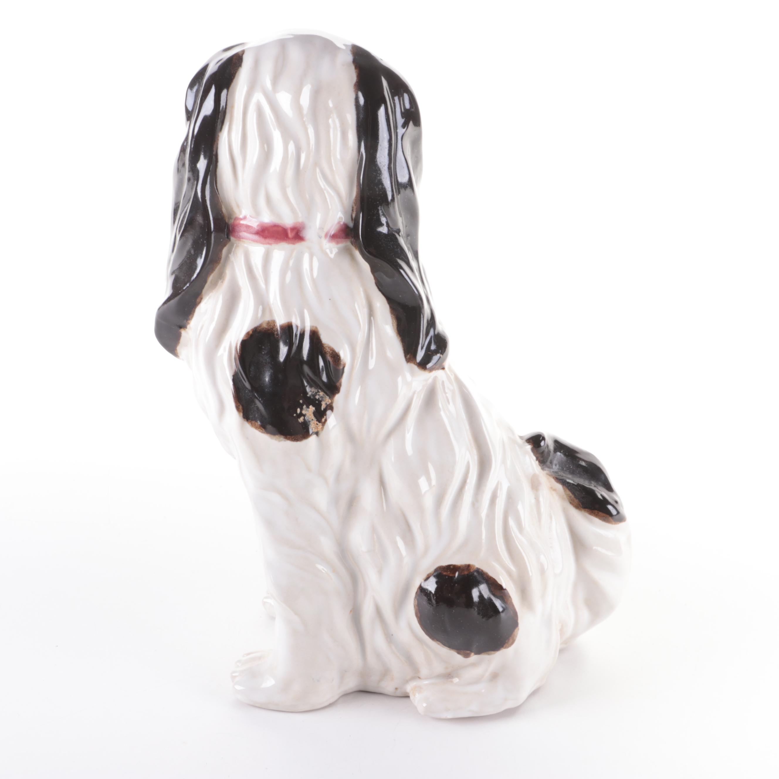 Staffordshire Style Ceramic Dog Figurines