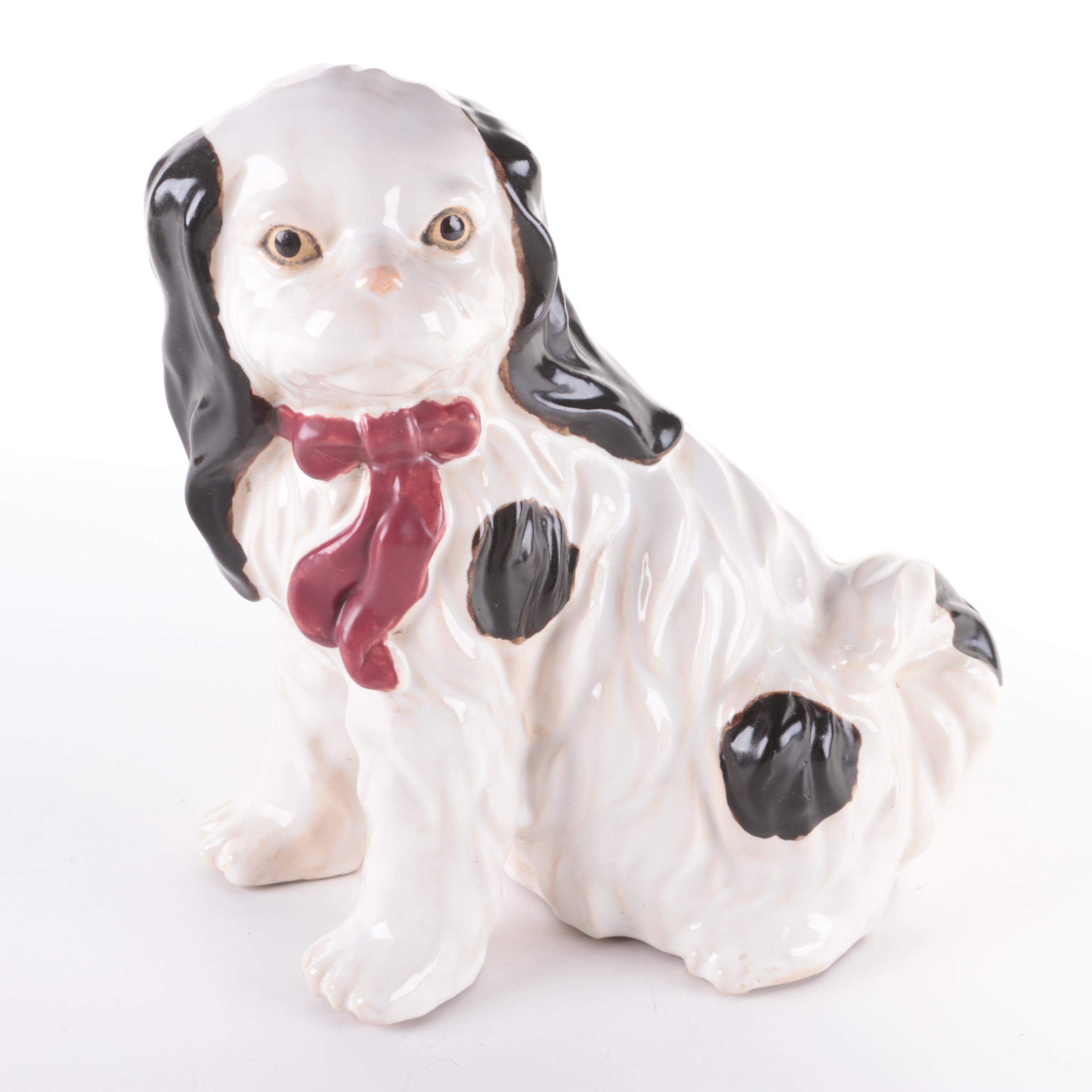 Staffordshire Style Ceramic Dog Figurines