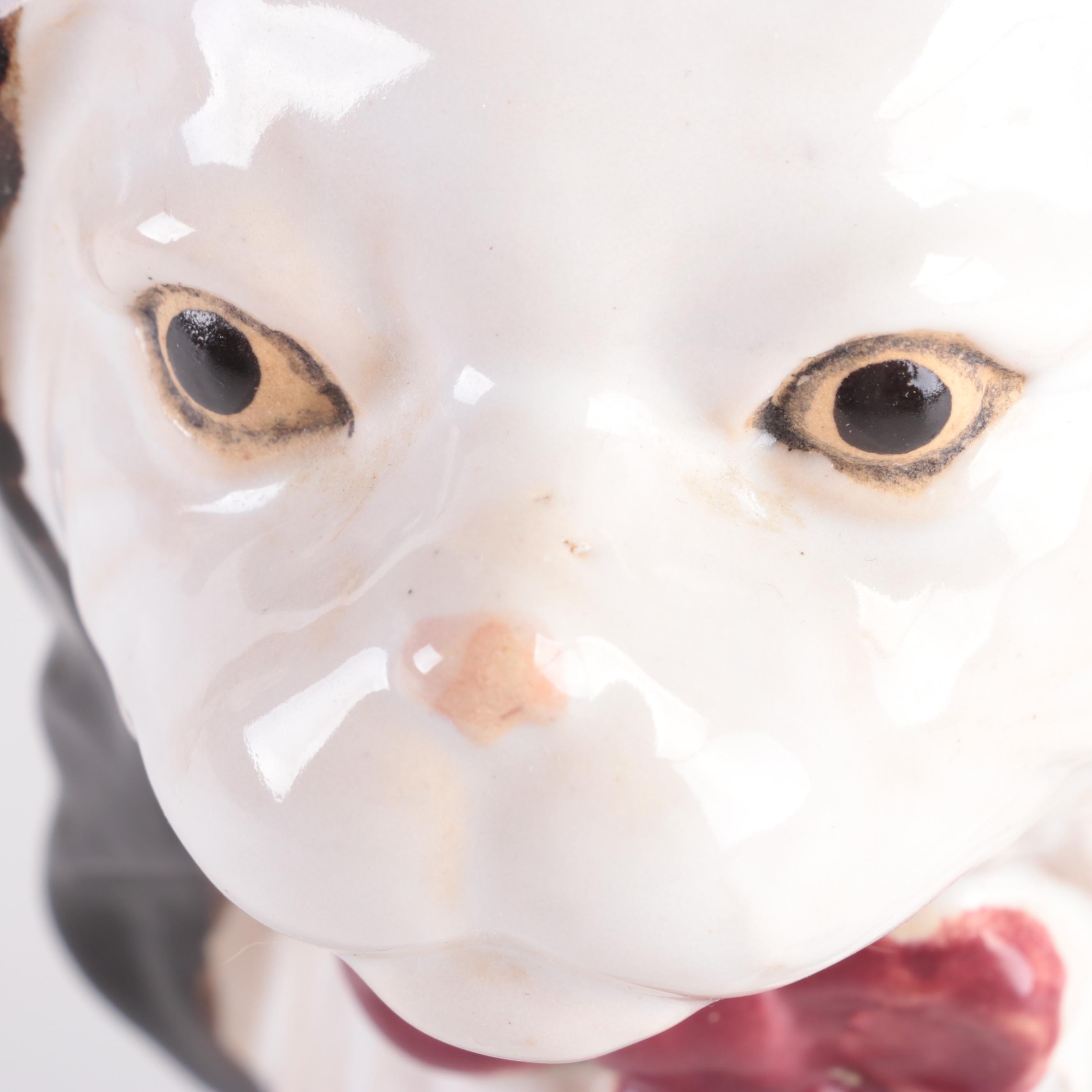 Staffordshire Style Ceramic Dog Figurines