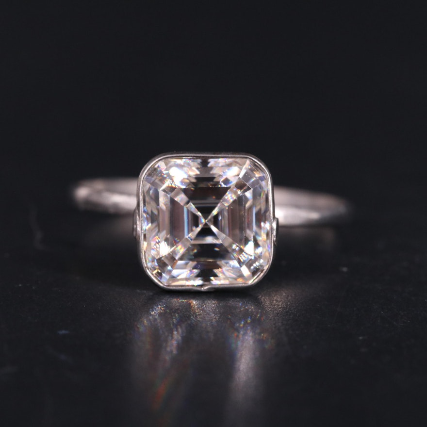 14K Moissanite Ring