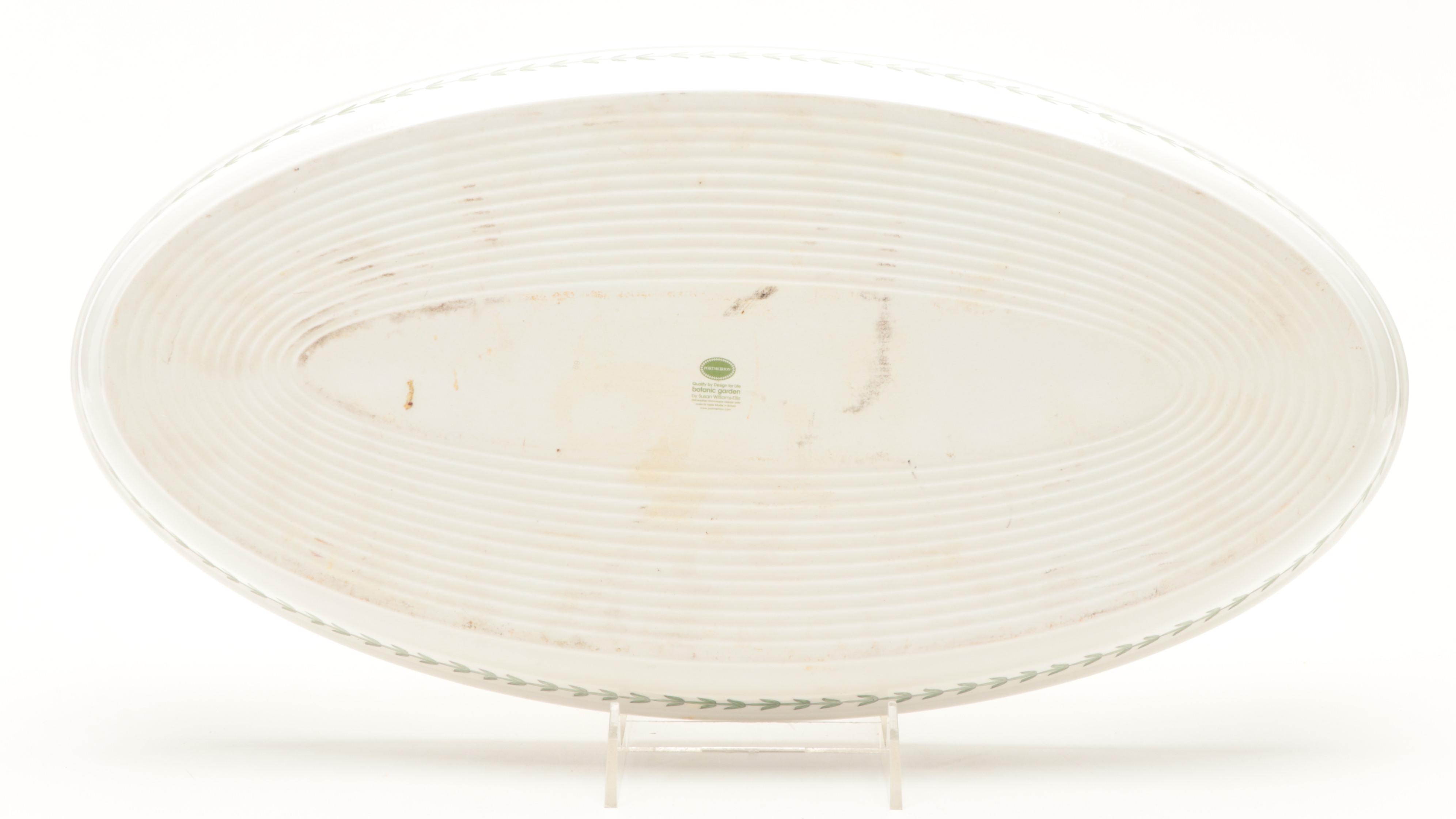 Portmeirion "Botanic Garden" Ceramic Oval Baking Dishes