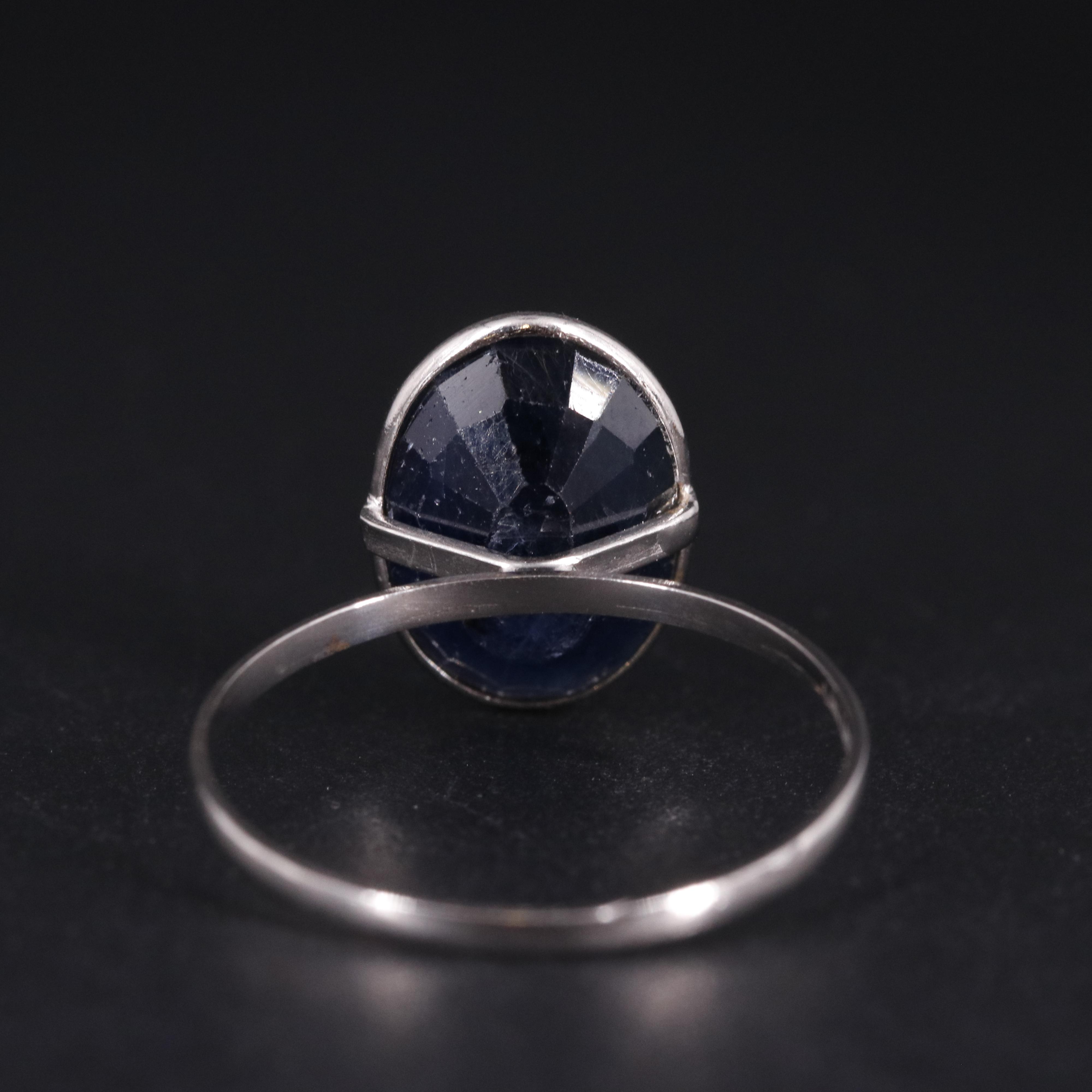 14K Sapphire Ring