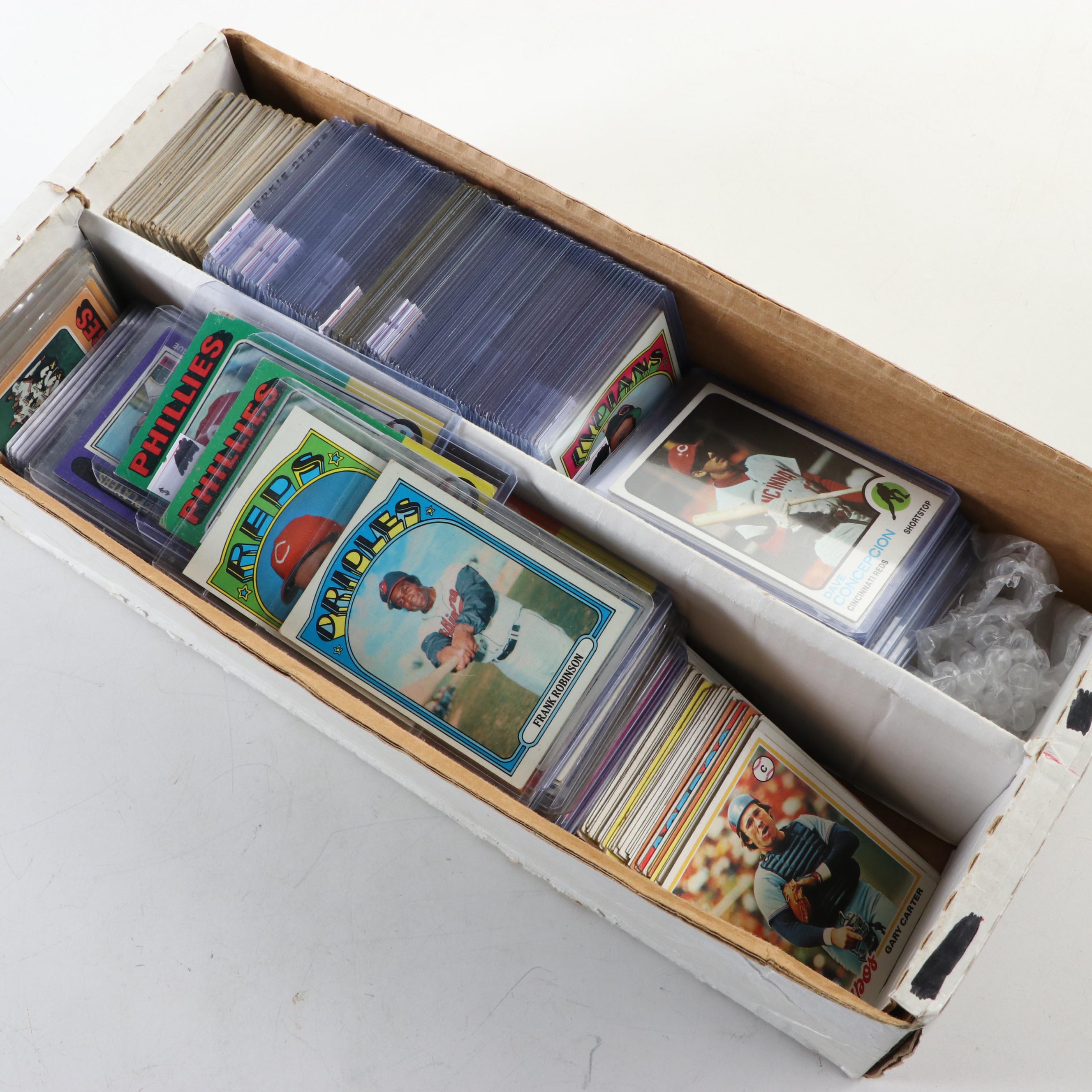 Topps Baseball Cards With Bench, Ryan, Seaver, More HOFers, 1970s