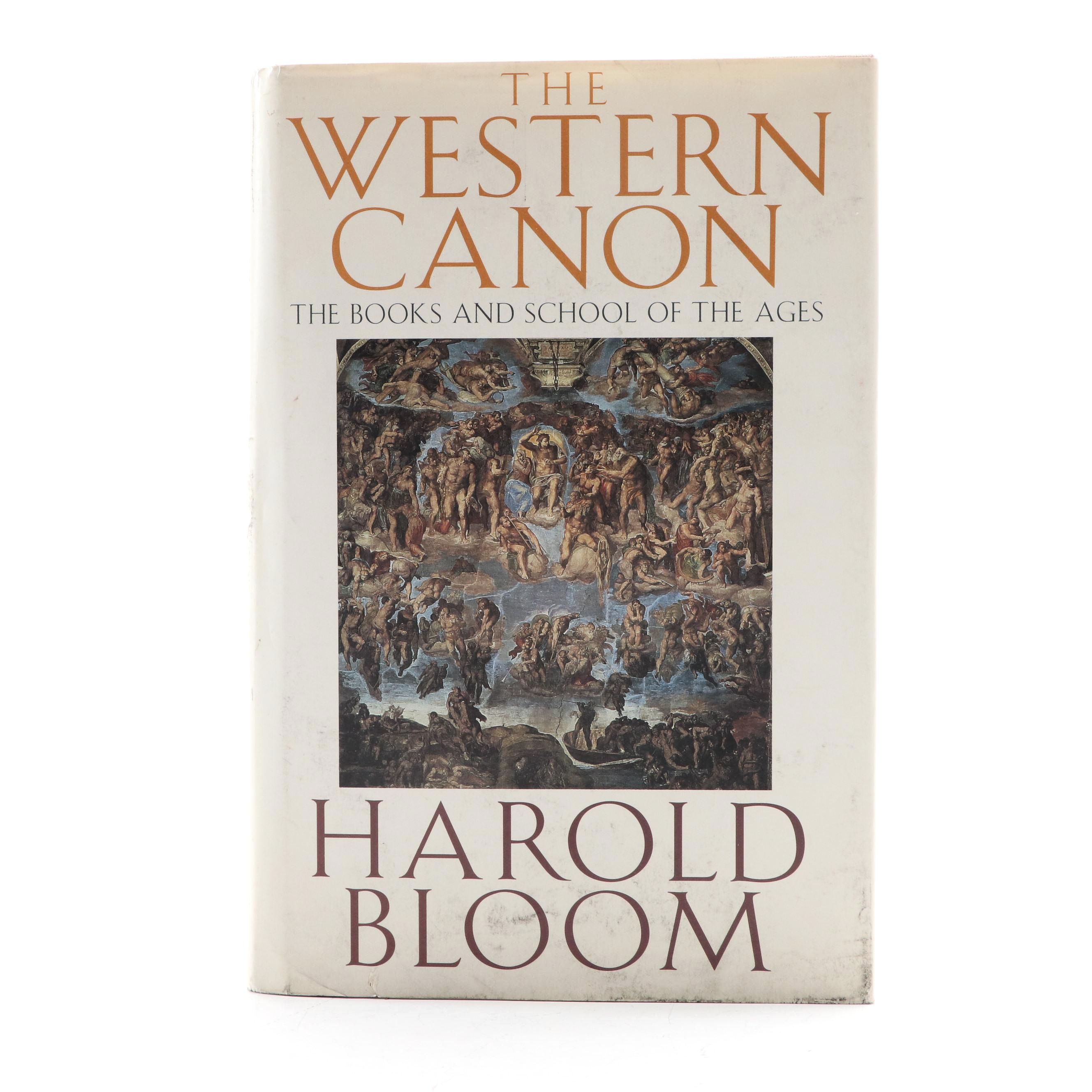 First Edition "The Western Canon" by Harold Bloom, 1994
