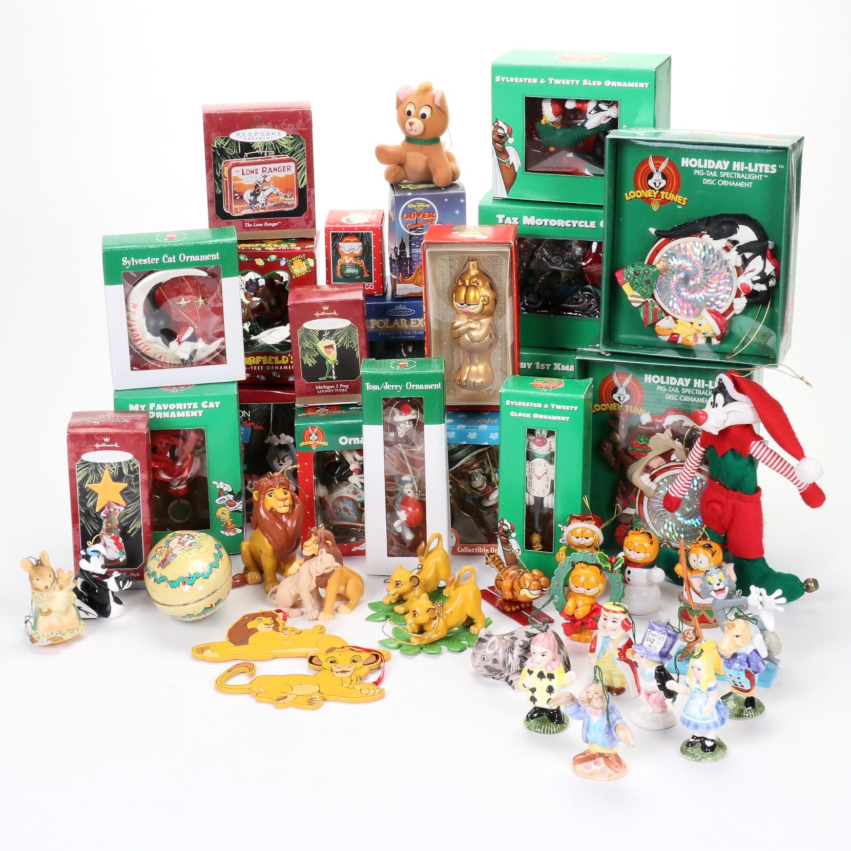 Warner Bros., Looney Tunes, Garfield and More Christmas Tree Ornaments