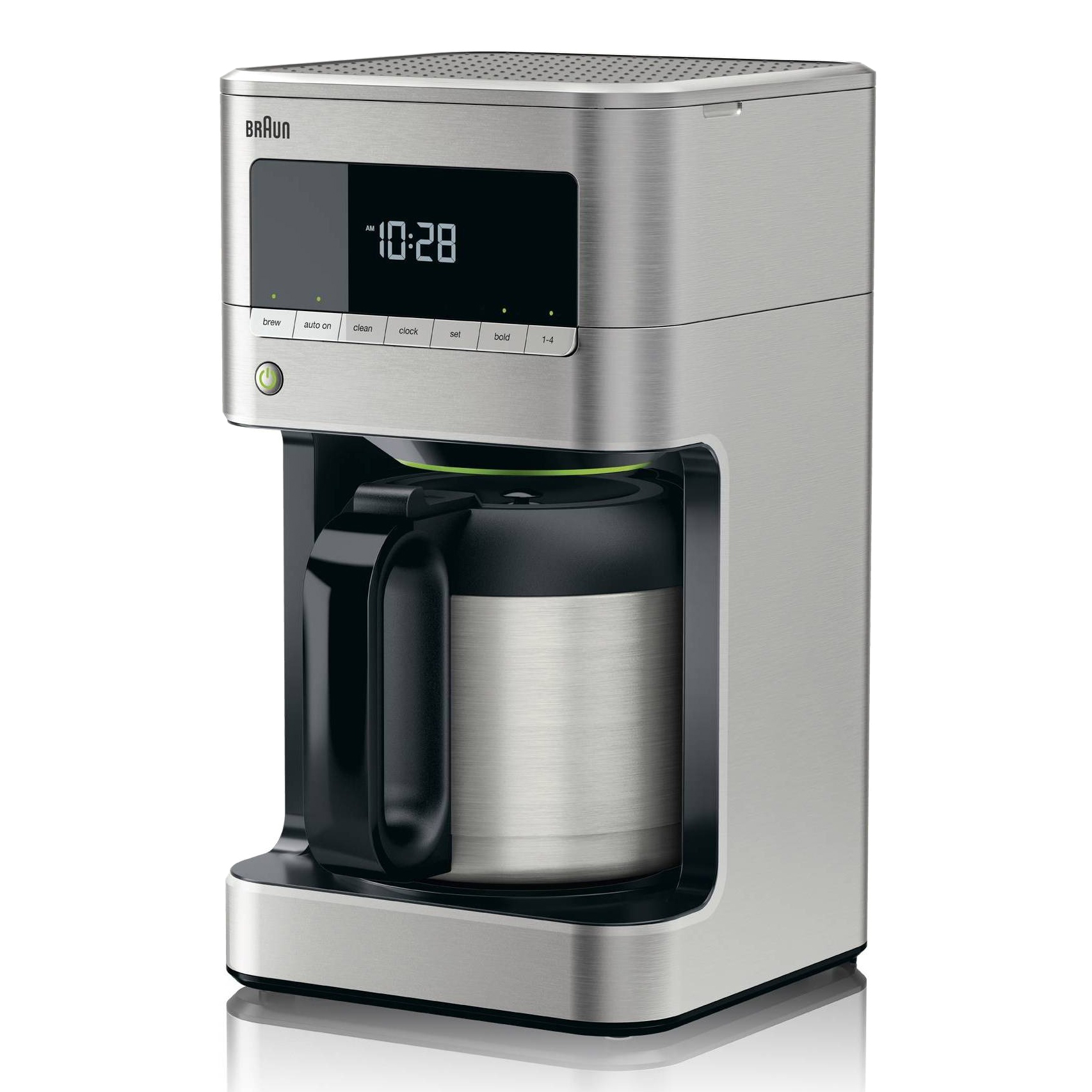 Braun BrewSense Ten-Cup Drip Coffee Maker with Thermal Carafe