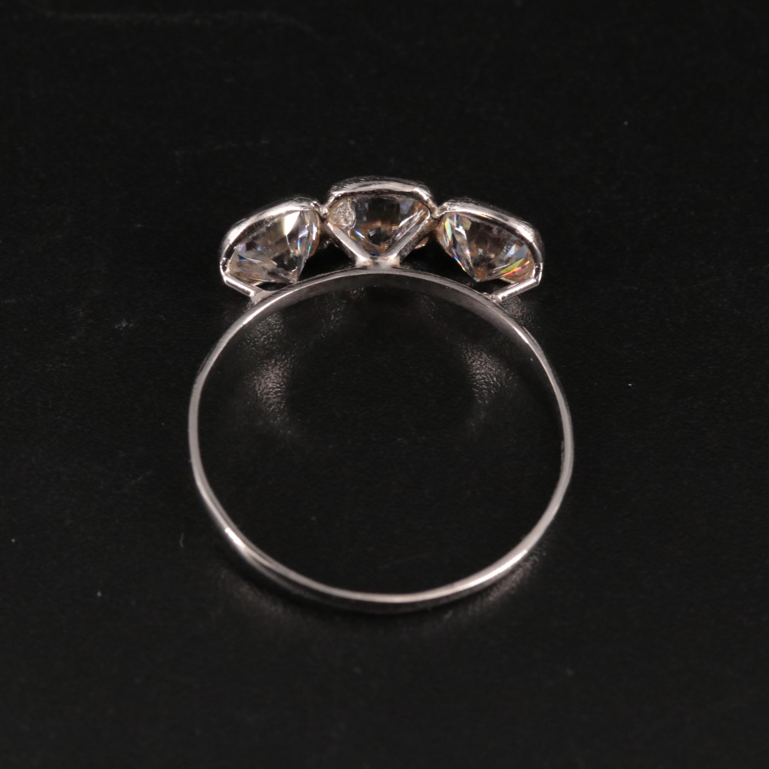 14K Moissanite Ring