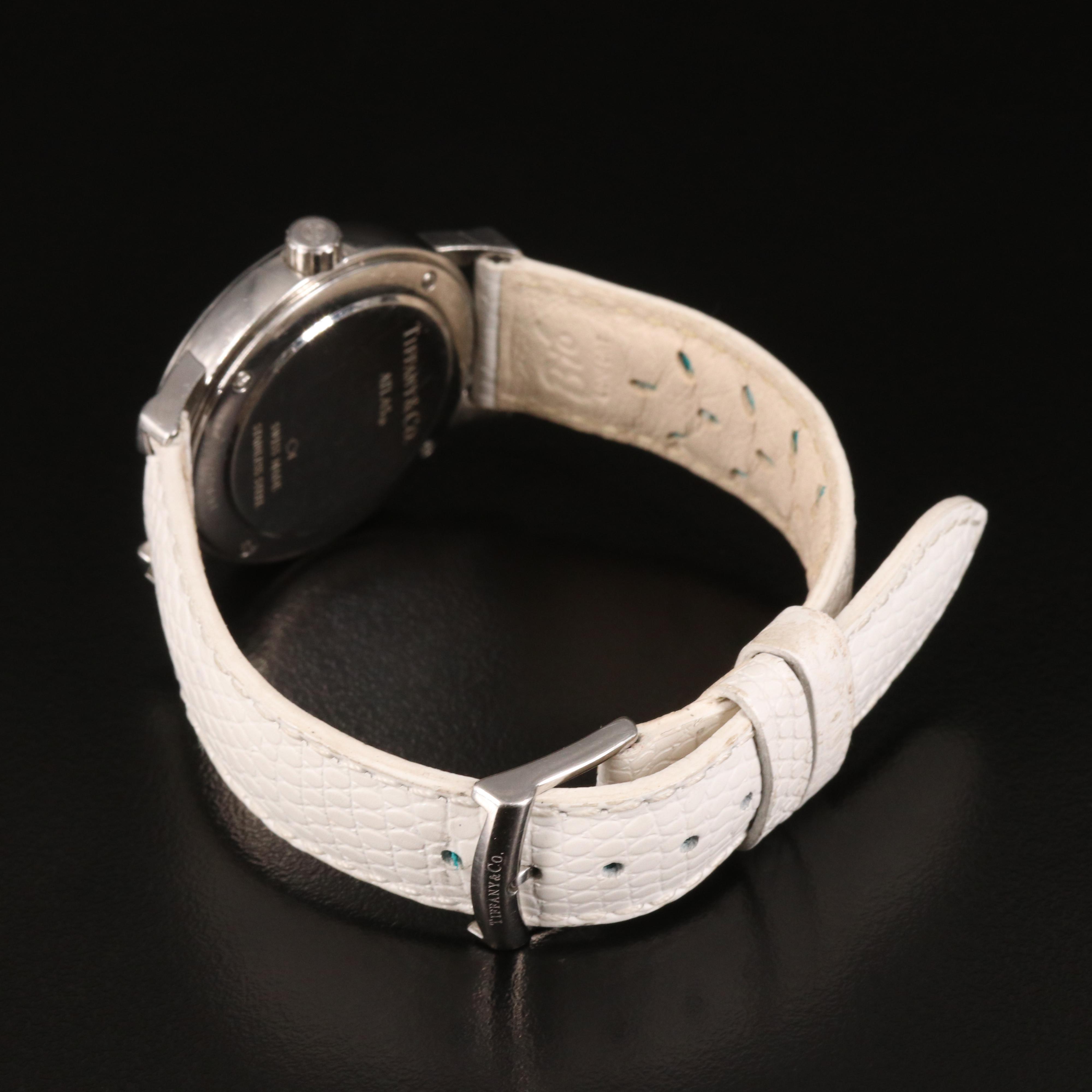 Diamond Bezel Tiffany & Co. Atlas Watch