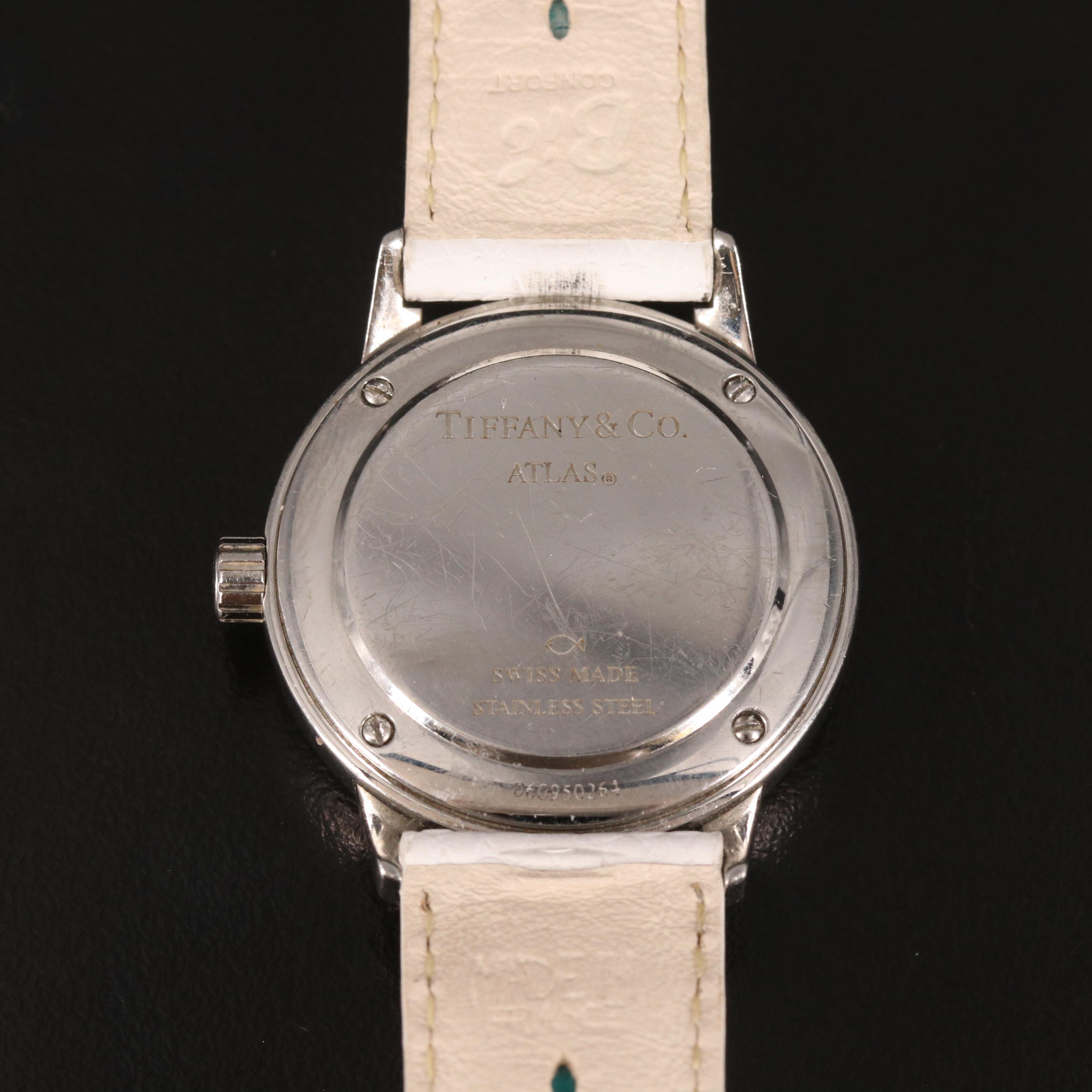 Diamond Bezel Tiffany & Co. Atlas Watch