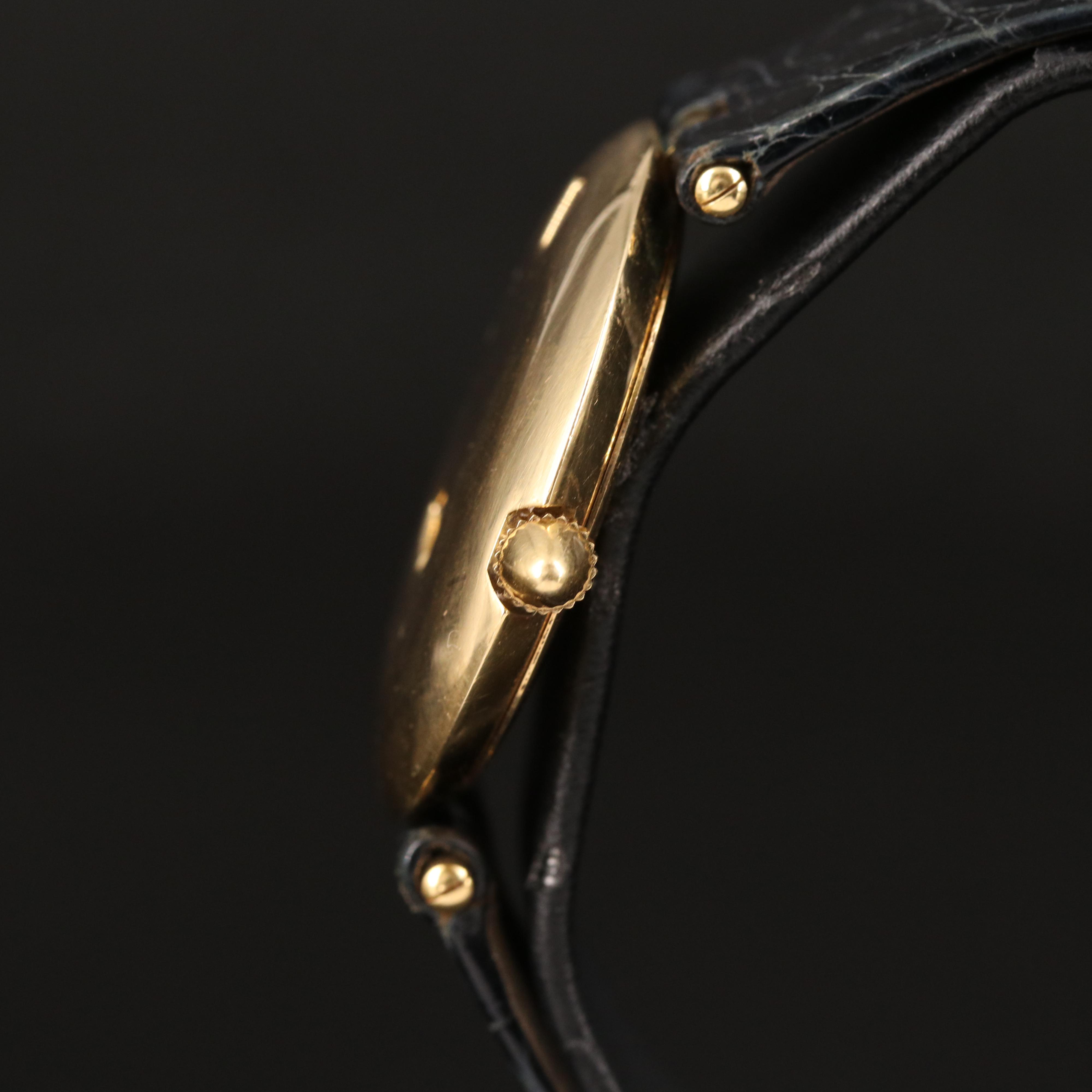 18K Chaumet Jump Hour Quartz Watch