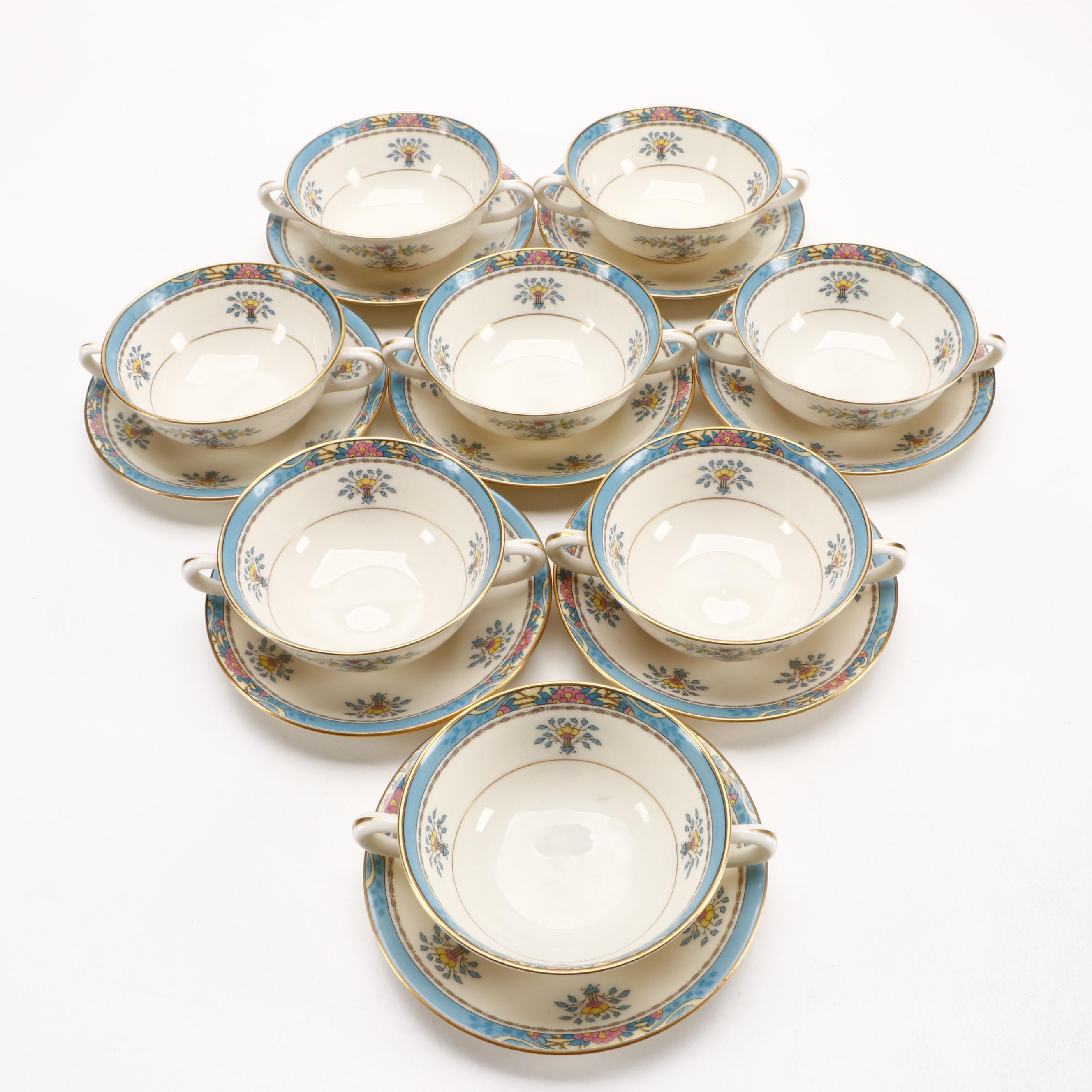 Lenox "Blue Tree" Ceramic Dinnerware, Late 20th Century