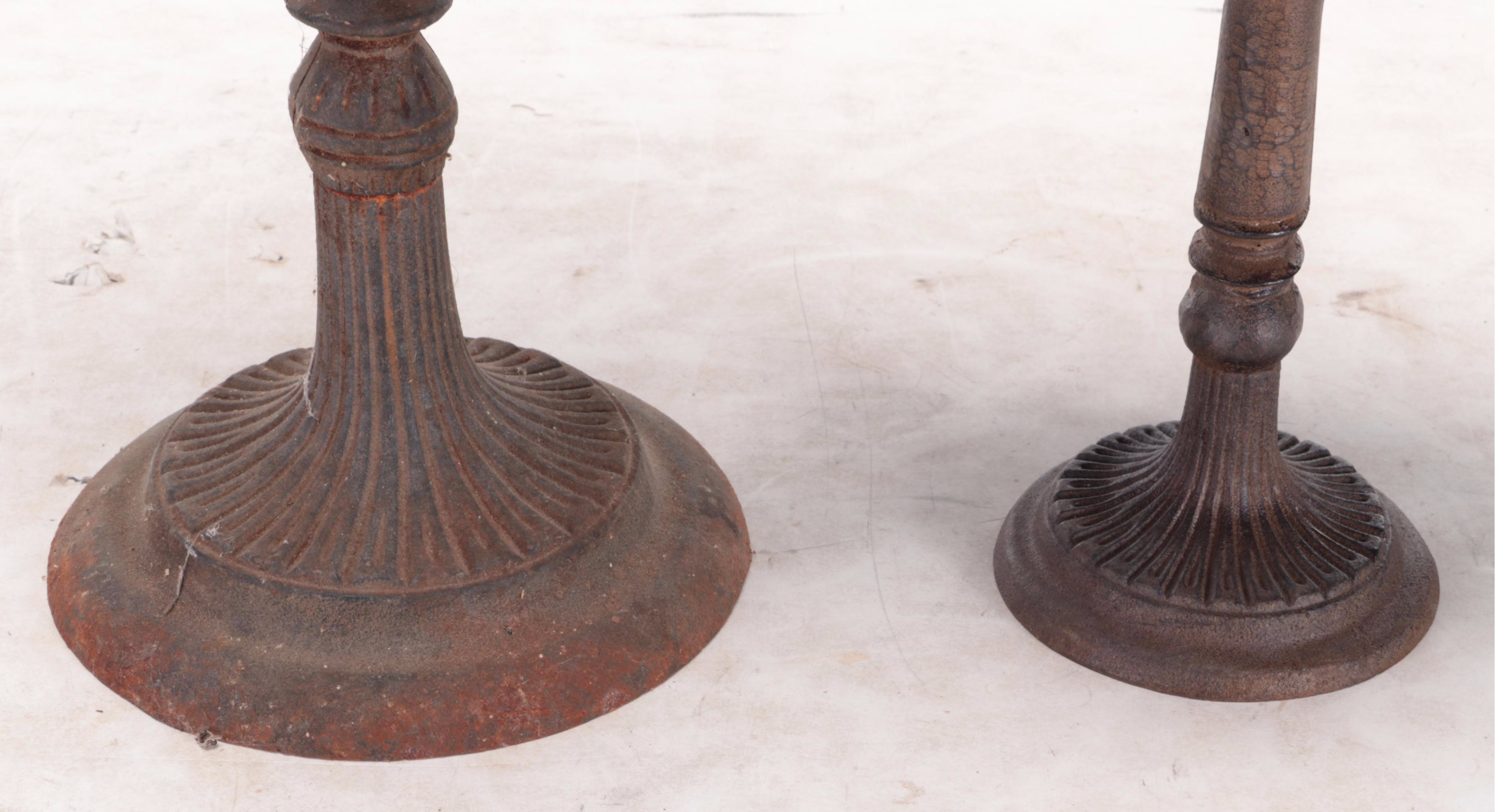 Victorian Style Cast Iron Bird Baths