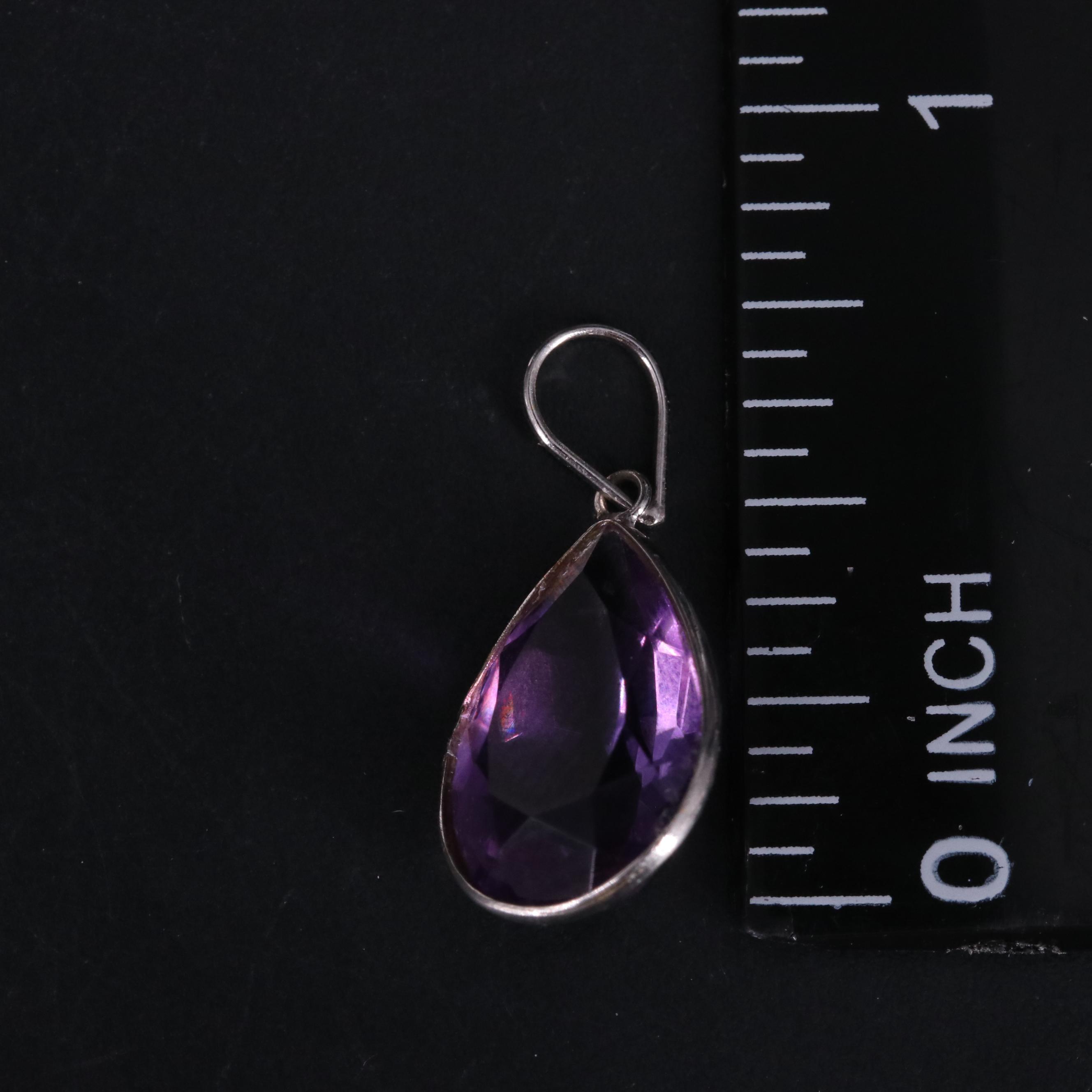 14K Amethyst Pendant