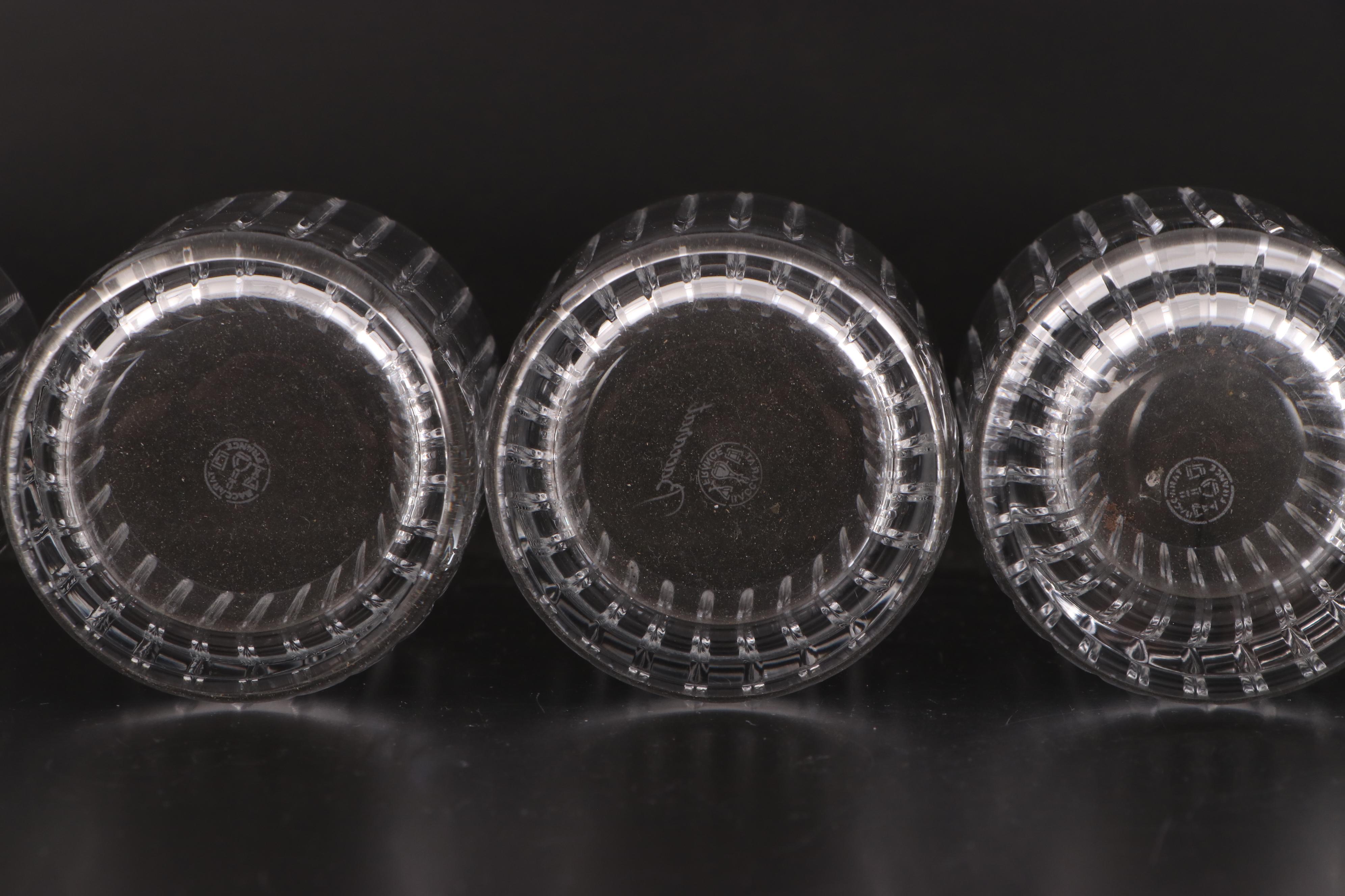 Baccarat "Harmonie" Crystal Double Old Fashioned Glasses