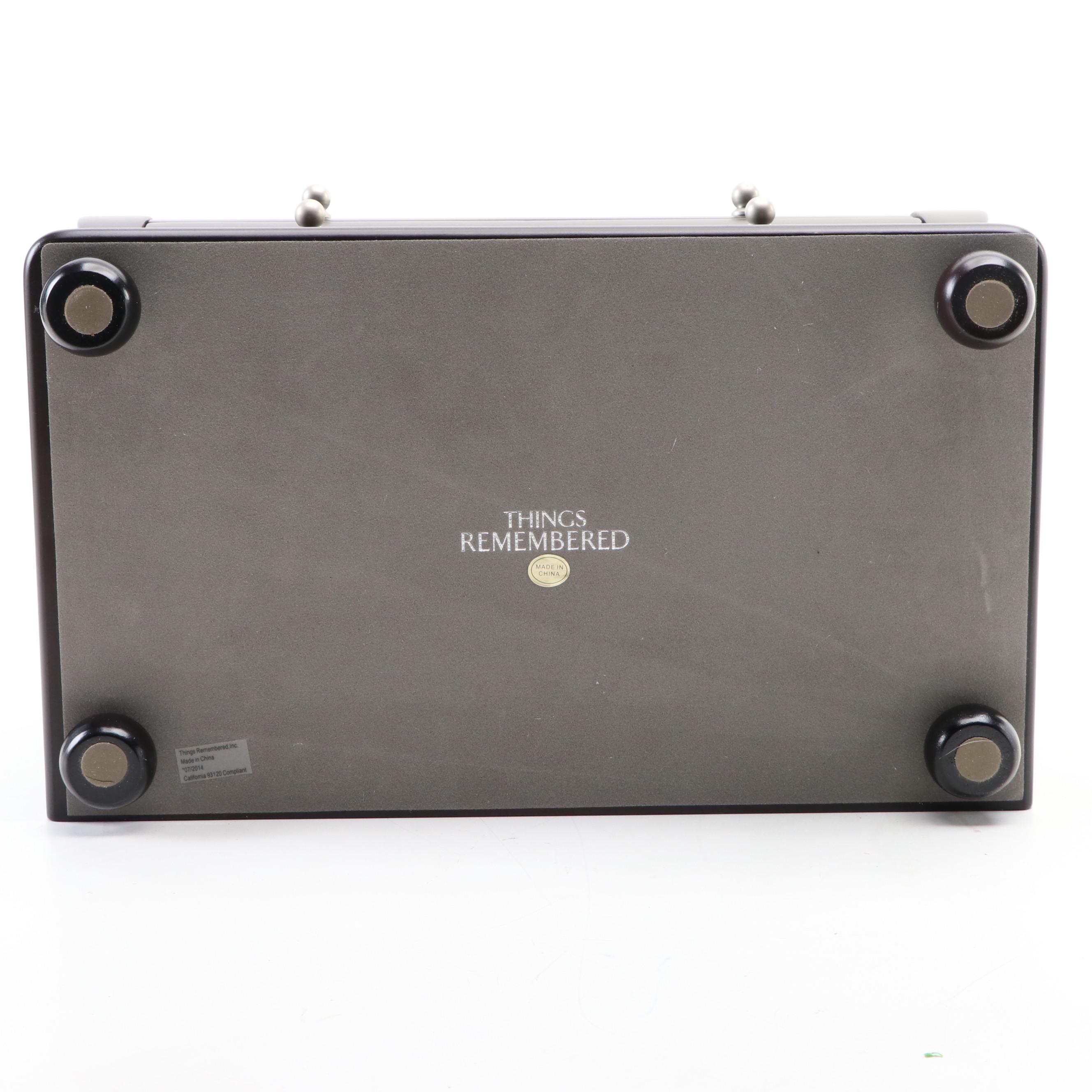 Matte Finish Things Remembered Vanity Box