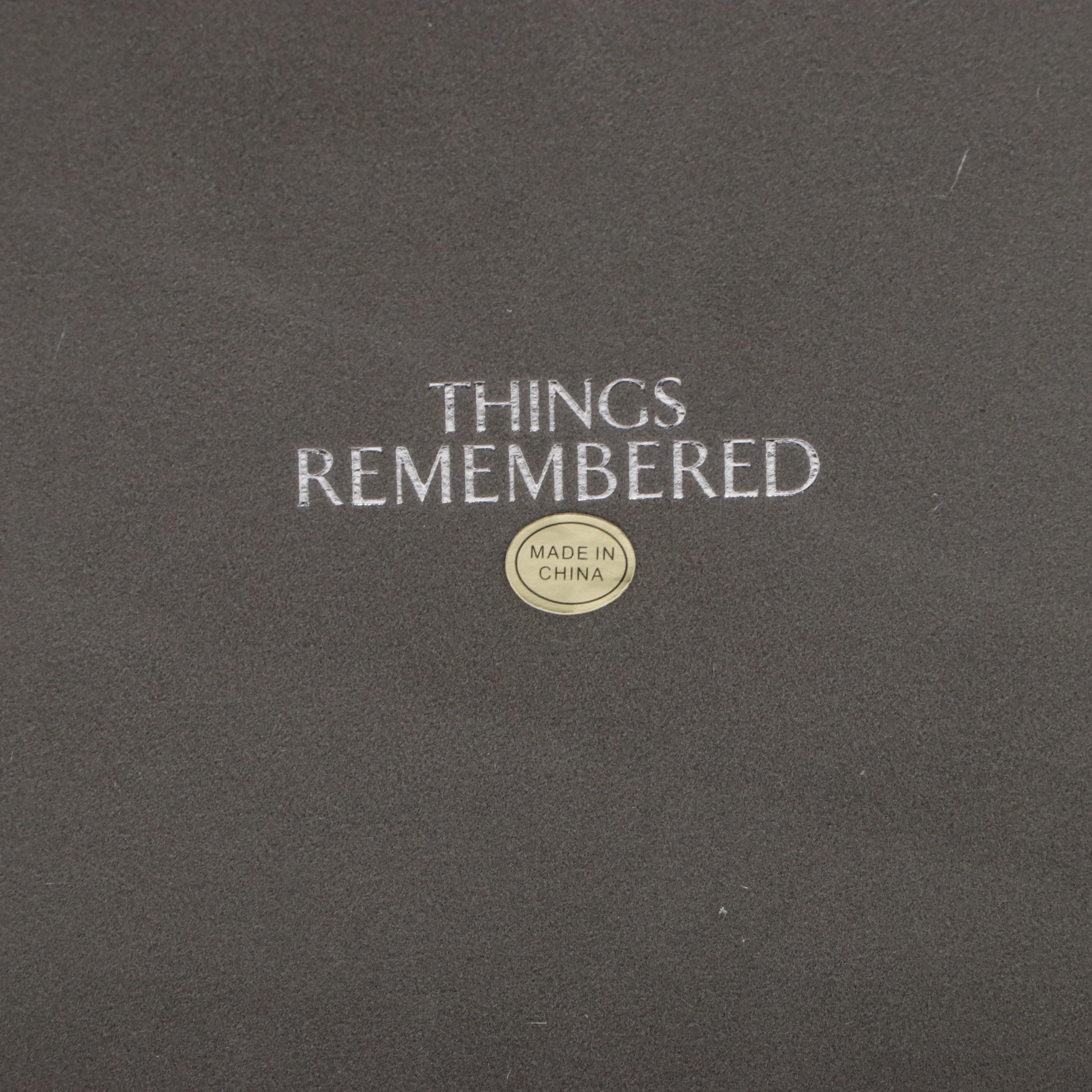 Matte Finish Things Remembered Vanity Box