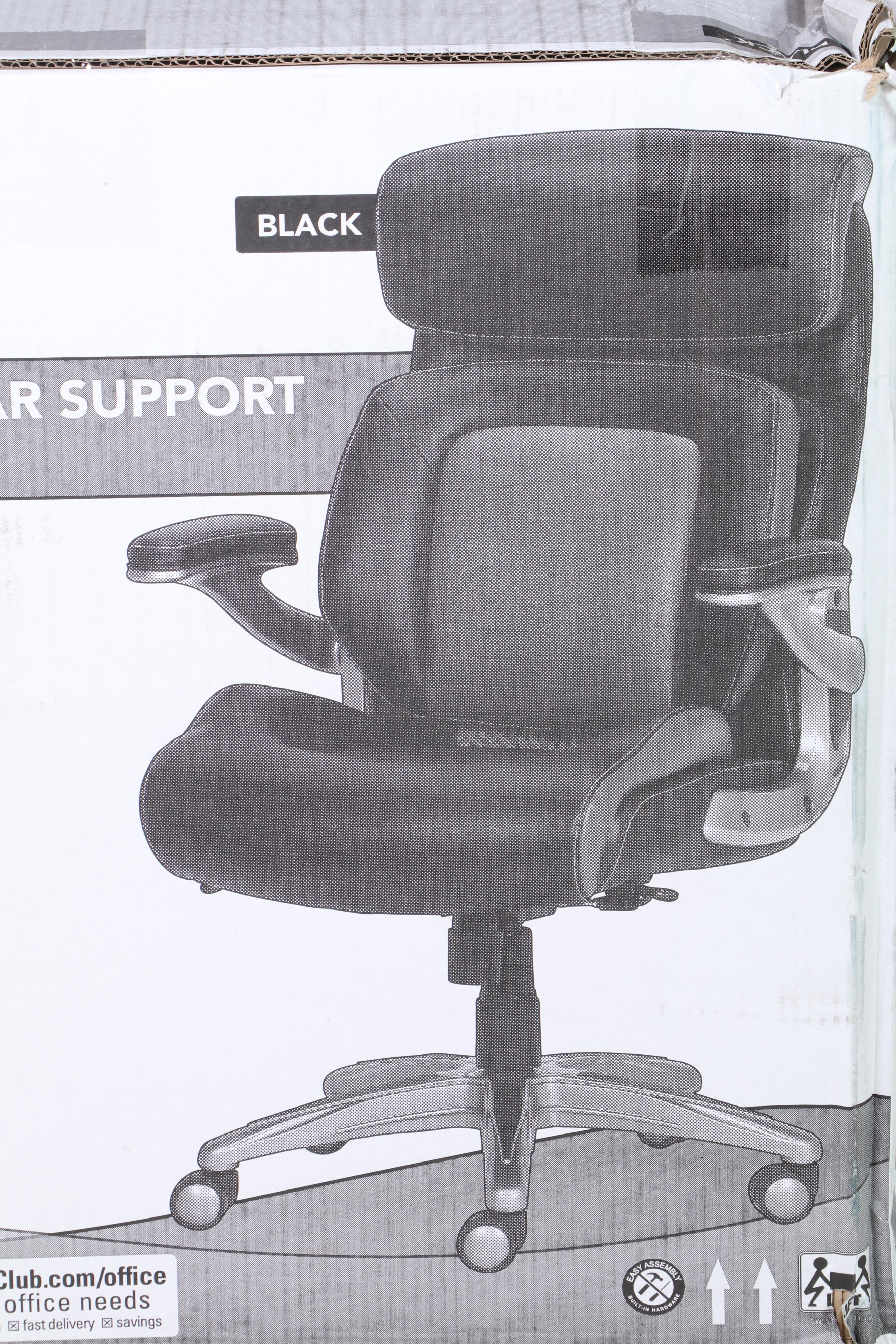Wellness By Design Lumbar Support Manager Chair