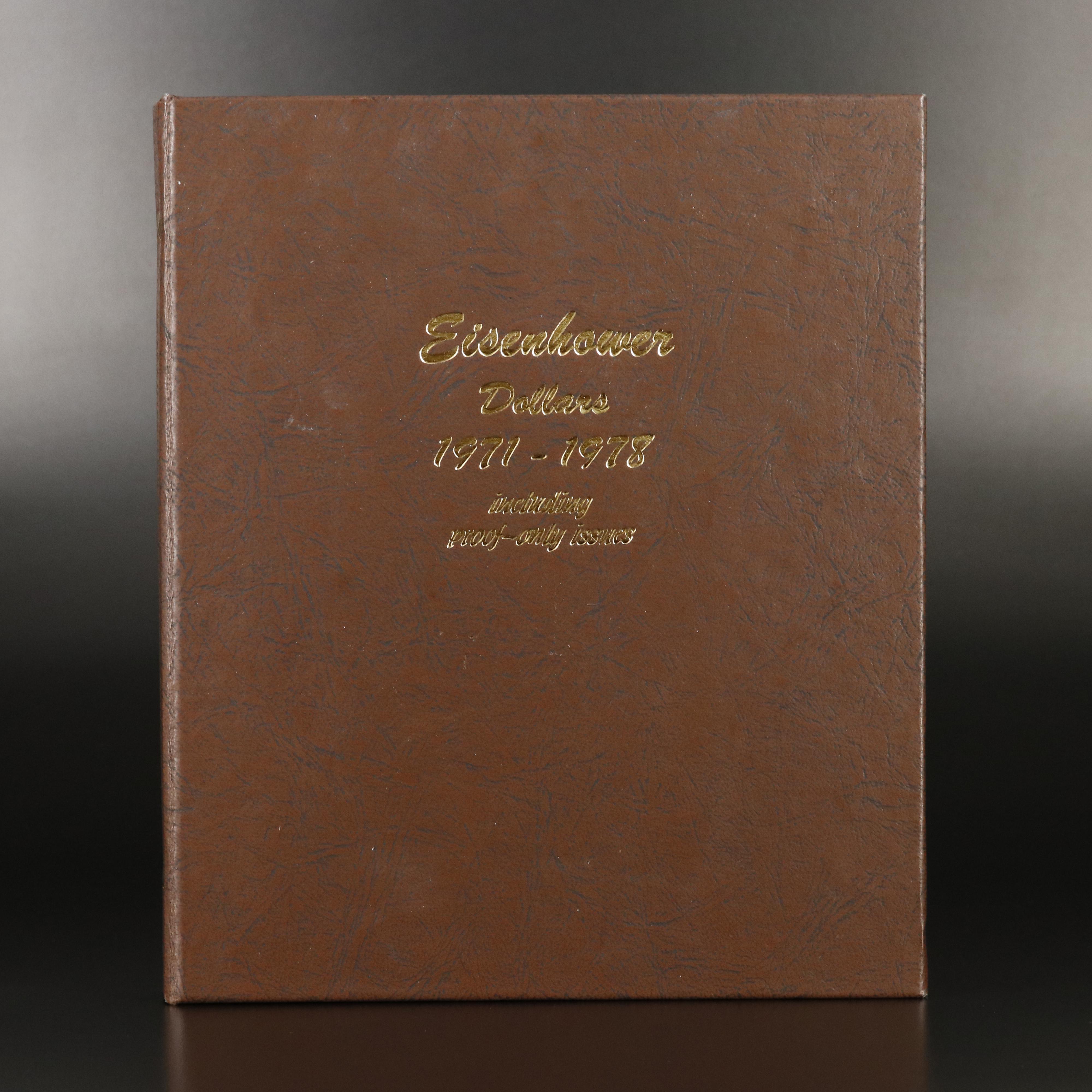 Complete Collection of Eisenhower Dollars From 1971-1978