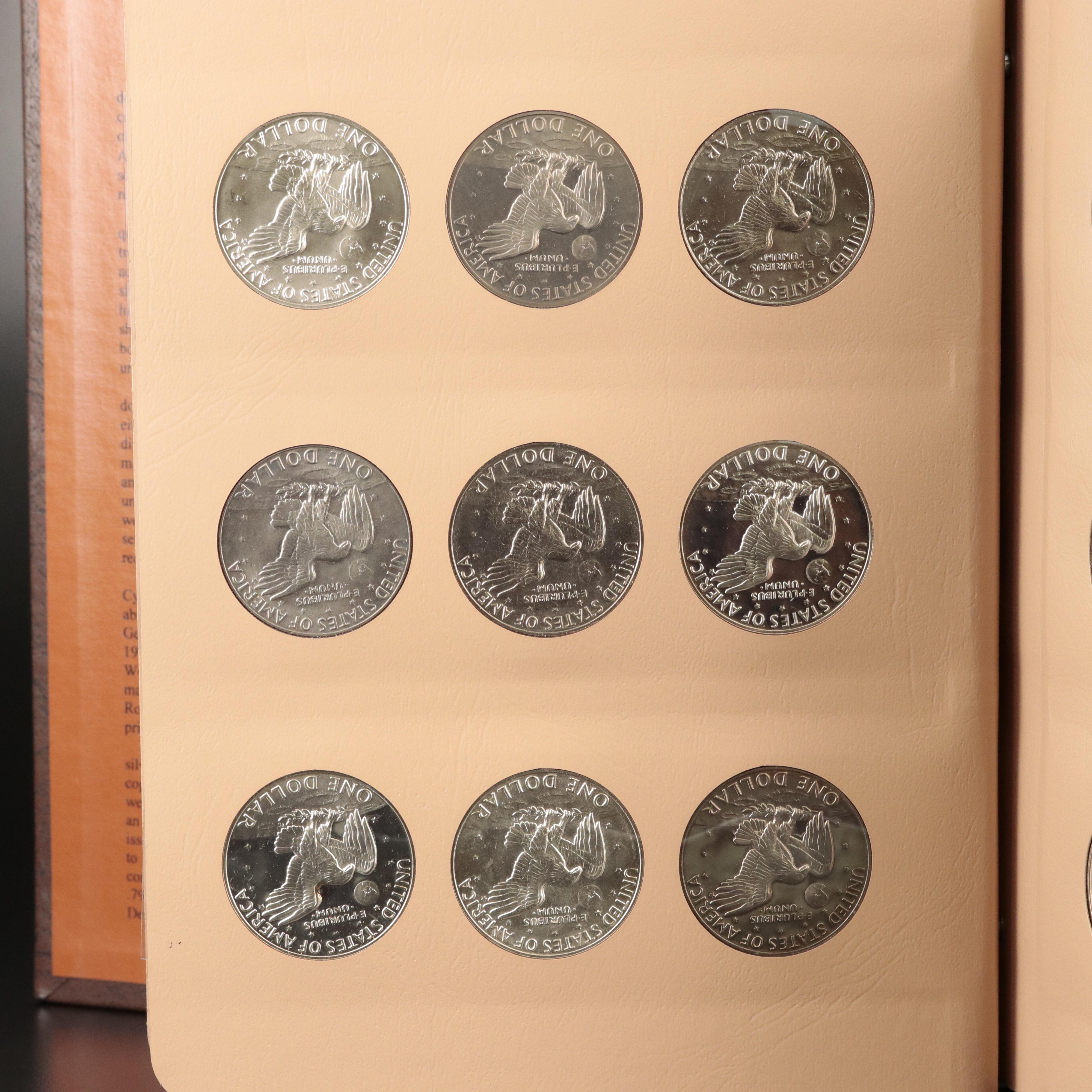 Complete Collection of Eisenhower Dollars From 1971-1978