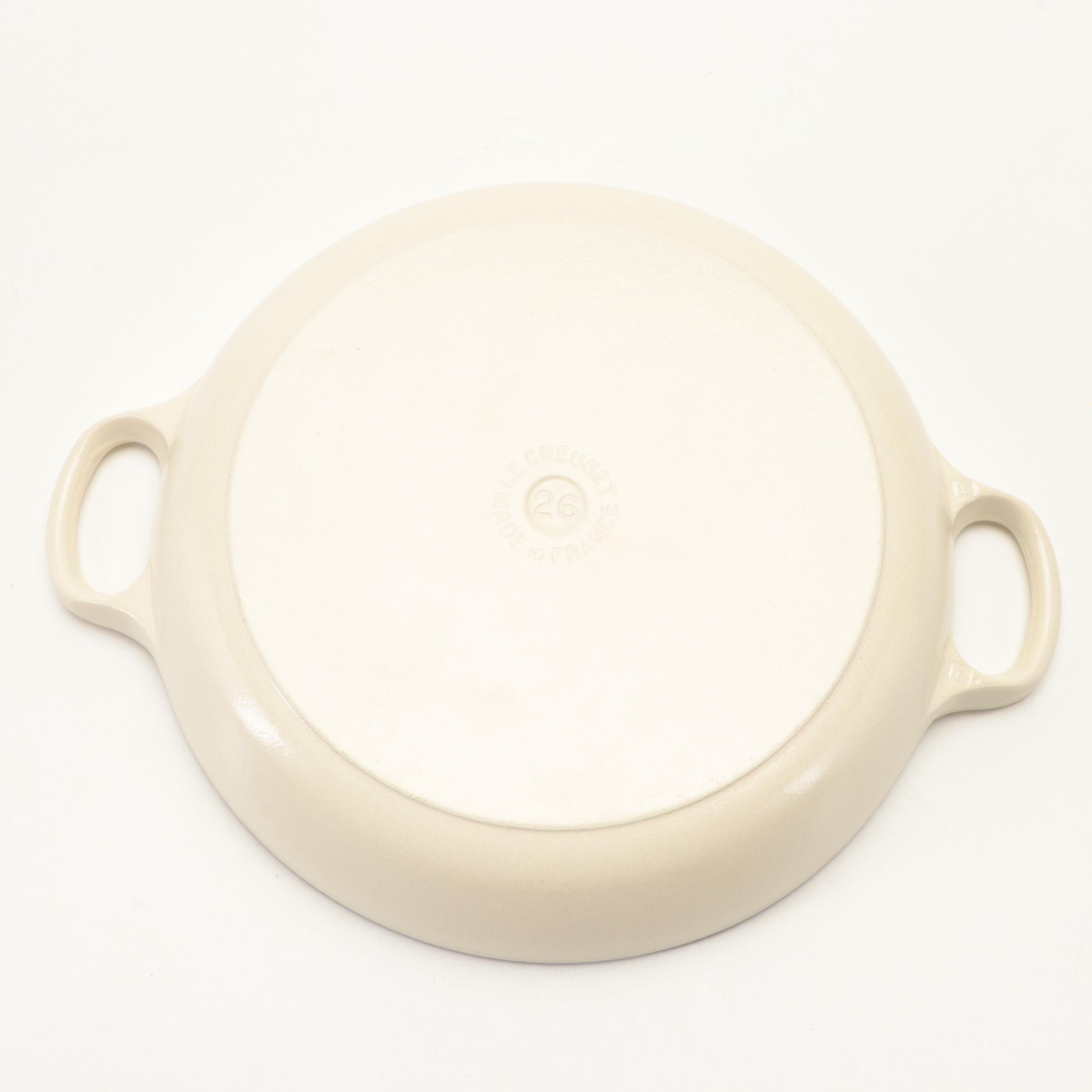 Le Creuset Enameled Cast Iron Braiser and Oval Dutch Oven